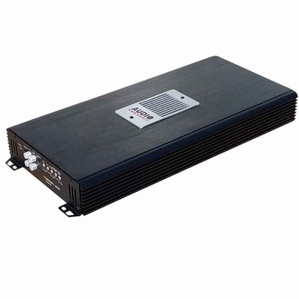 XPL Amplificatore AD3000 1 Canale 3000 Watt RMS Stabile a 1 Ohm Specifico per Subwoofer Classe D con Controllo Remoto Incluso e Filtro Subsonico