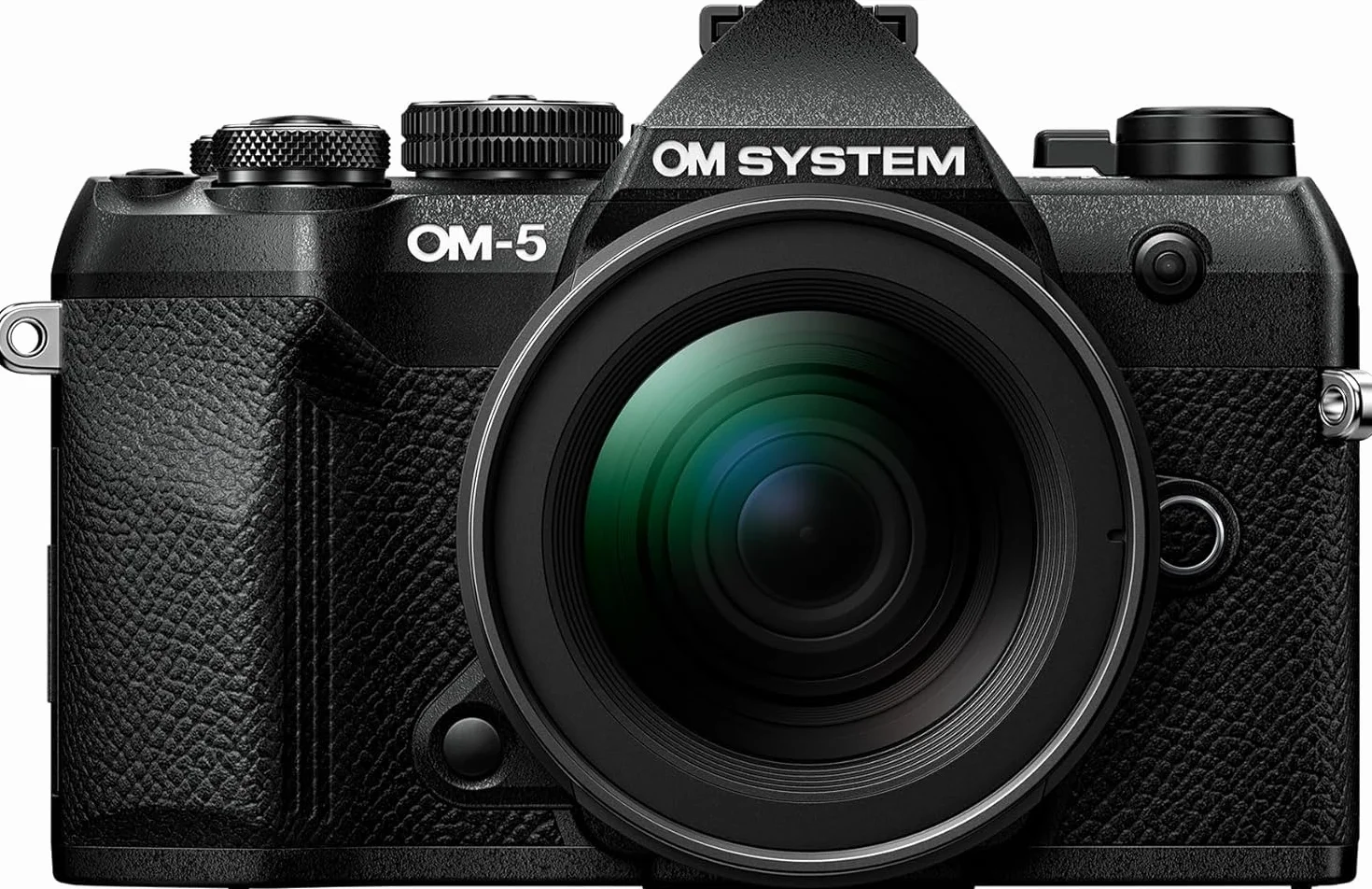 OM SYSTEM OM-5 Mark II Fotocamera Micro Quattro Terzi con obiettivo M.Zuiko Digital ED 12-45mm PRO, sensore Live MOS da 20 MP, stabilizzazione su 5 assi, IP53, scatto HighRes a mano libera da 50 MP