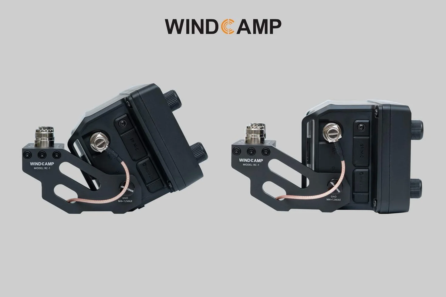 WINDCAMP - Supporto antenna a sgancio rapido per ICOM 705 IC-705