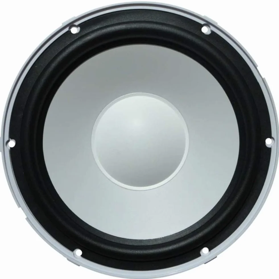 SUBWOOFER IMPERMEABILE WATER PROOF PYLE PLMRW12 12" 30,00 CM 300 MM BIANCO PER IMBARCAZIONI BARCA GOMMONE O PISCINA O LOCALI ALL'APERTO, SINGOLA BOBINA DA 4 OHM DA 300 WATT RMS E 600 WATT MAX