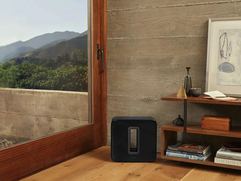 Sonos Sub Subwoofer Wireless per Bassi Profondi, Nero Lucido