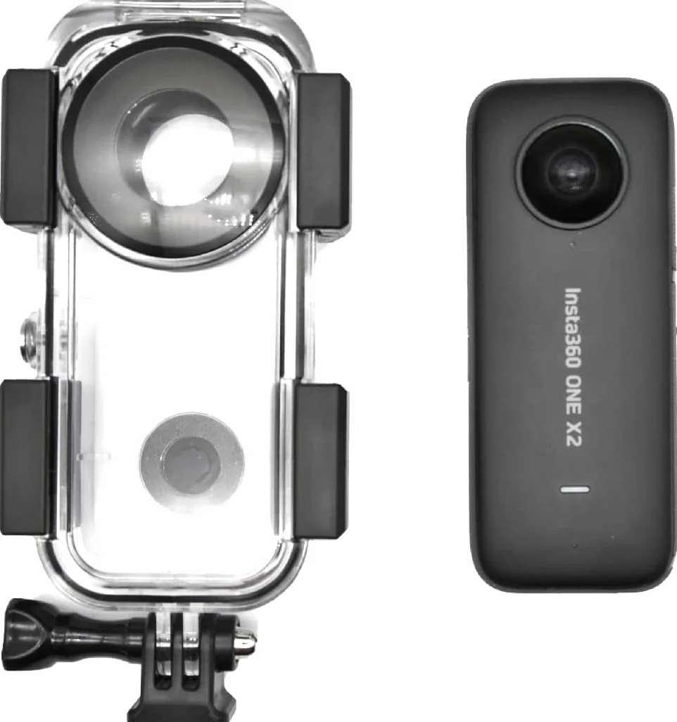 Flycoo, custodia impermeabile per Insta360 ONE X2, custodia subacquea per fotocamera panoramica a 360 gradi One X2
