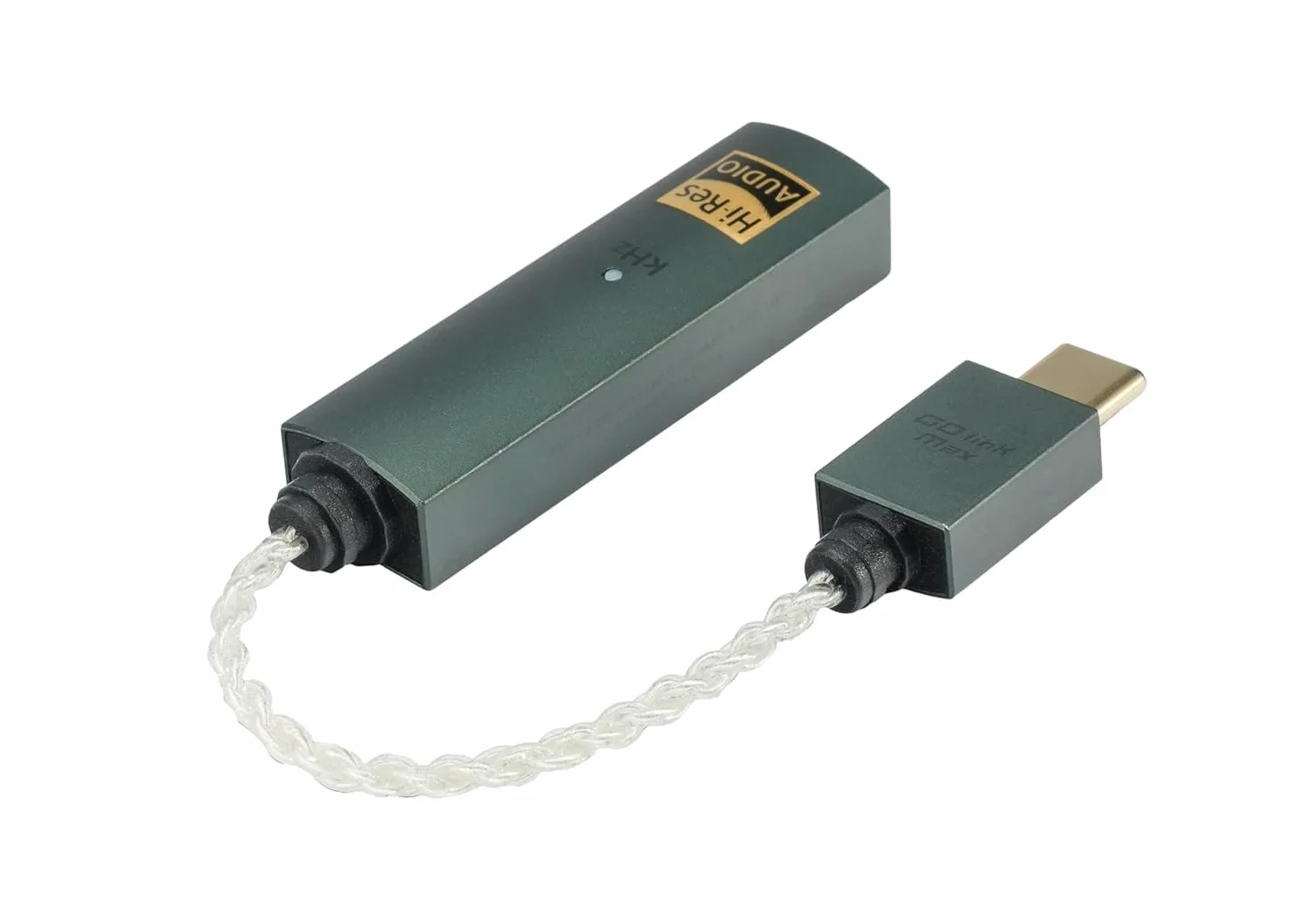 iFi Audio Go Link Max - Amplificatore per cuffie portatili/Dongle DAC USB-C a 3,5/4,4 mm - Audio Plug and Play Hi-Res con Dynamic Range Enhancement - PCM 384kHz/DSD256