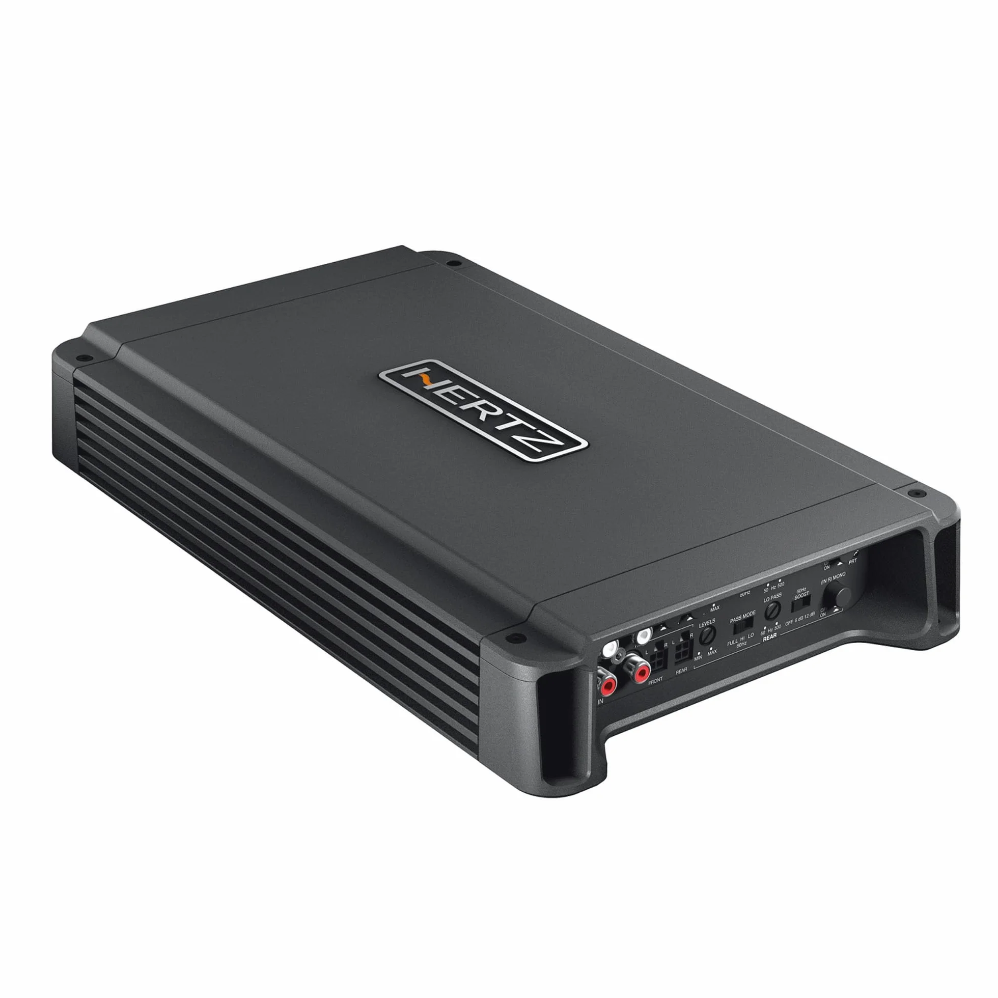 Hertz HCP 4 – Amplificatore per auto a 4 canali Classe AB, 4x95W su 2 ohm, design compatto e prestazioni elevate