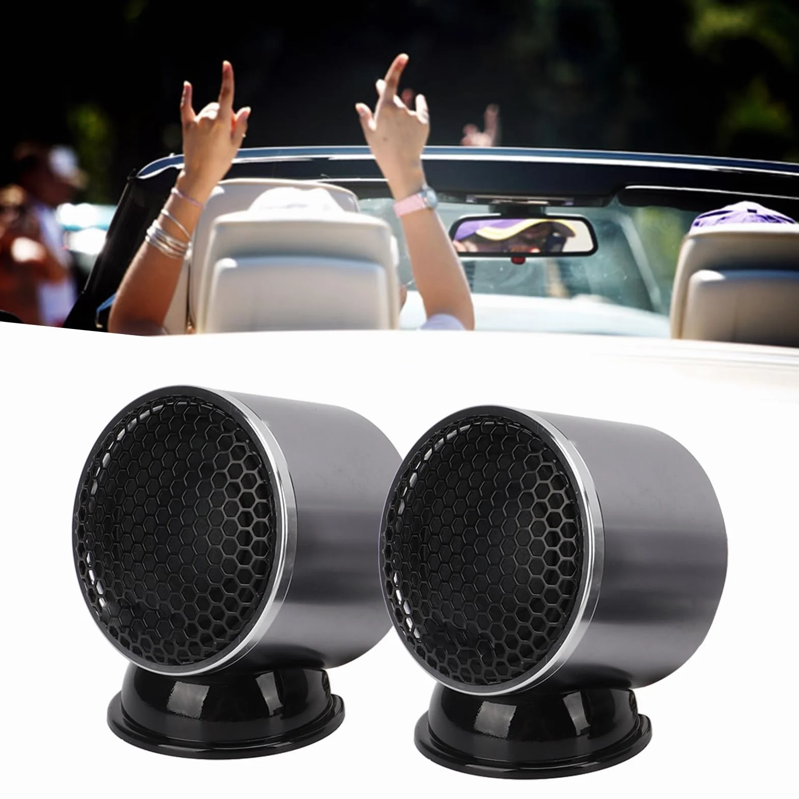 Auto Altoparlanti a Media Taglio 110w a Bassa Perdita a Bassa Perdita Crossover Stereo Altoparlante Surround per L'aggiornamento 'audio 'auto