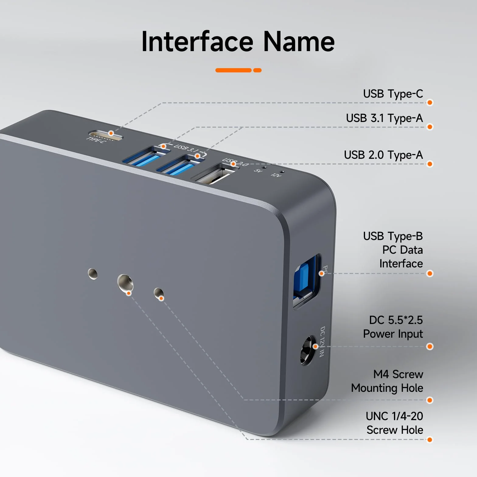 Svbony SV241 USB Controllo Hub per Astronomia, Accessorio per Telescopio Astronomico per Adulti, Adattatore Tascabile con 6 DC Uscite di Alimentazione, r Fotografia Lunare, o del Cielo Profondo