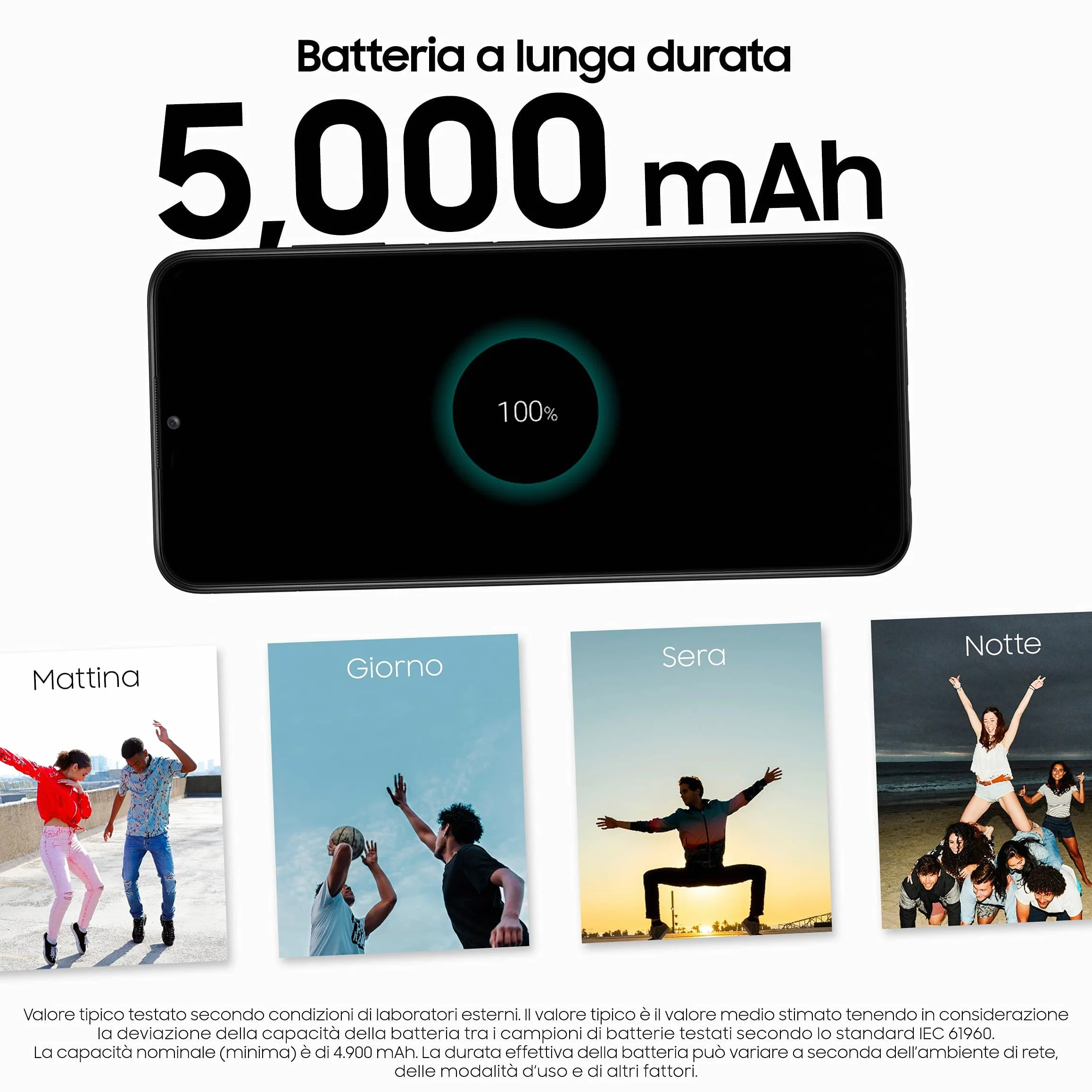 Samsung Galaxy A03s Smartphone Android, Display Infinity-V HD+ da 6,5 Pollici, 3 GB di RAM e 32 GB di Memoria Interna Espandibile, Batteria da 5.000 mAh, Nero [Versione Italiana] (Ricondizionato)