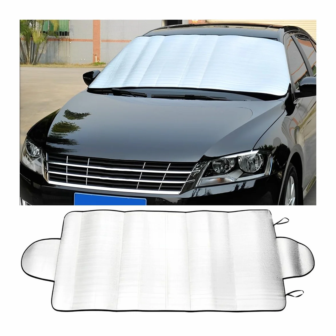 CGEAMDY Copertura Parabrezza Auto Inverno Anti Gelo Pellicole Protettive Pieghevoli