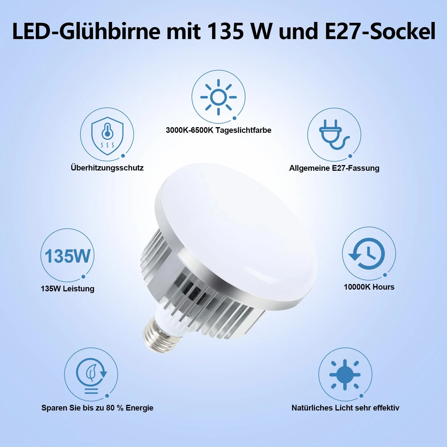 FGen LED135 Lampada fotografica a LED 2 x 135W E27 3000-6500K Regolabile con telecomando Luce per studio fotografico a LED Risparmio energetico per la fotografia softbox