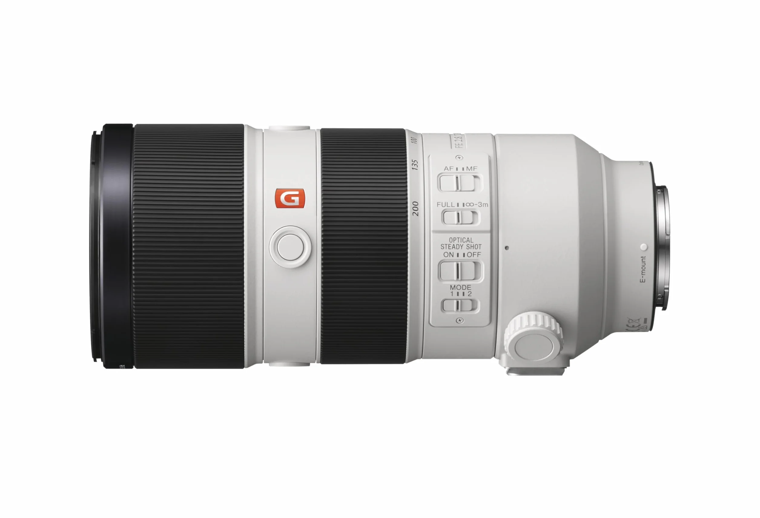 Sony SEL70200GM – Obiettivo teleobiettivo FE 70-200 mm f/2,8 GM OSS per full frame e APS-C(attacco E, Ideale per la fotografia sportiva e di ritratti, compatibile con la serie A7, ZV-E10, A6000)