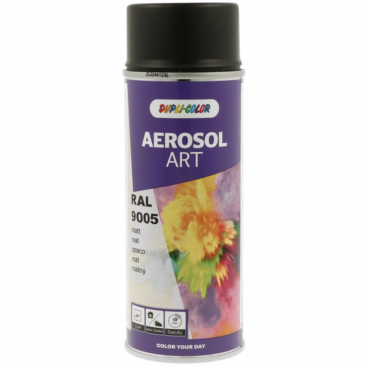 DUPLI-COLOR RAL 9005 Nero intenso opaco Aerosol 400 ml