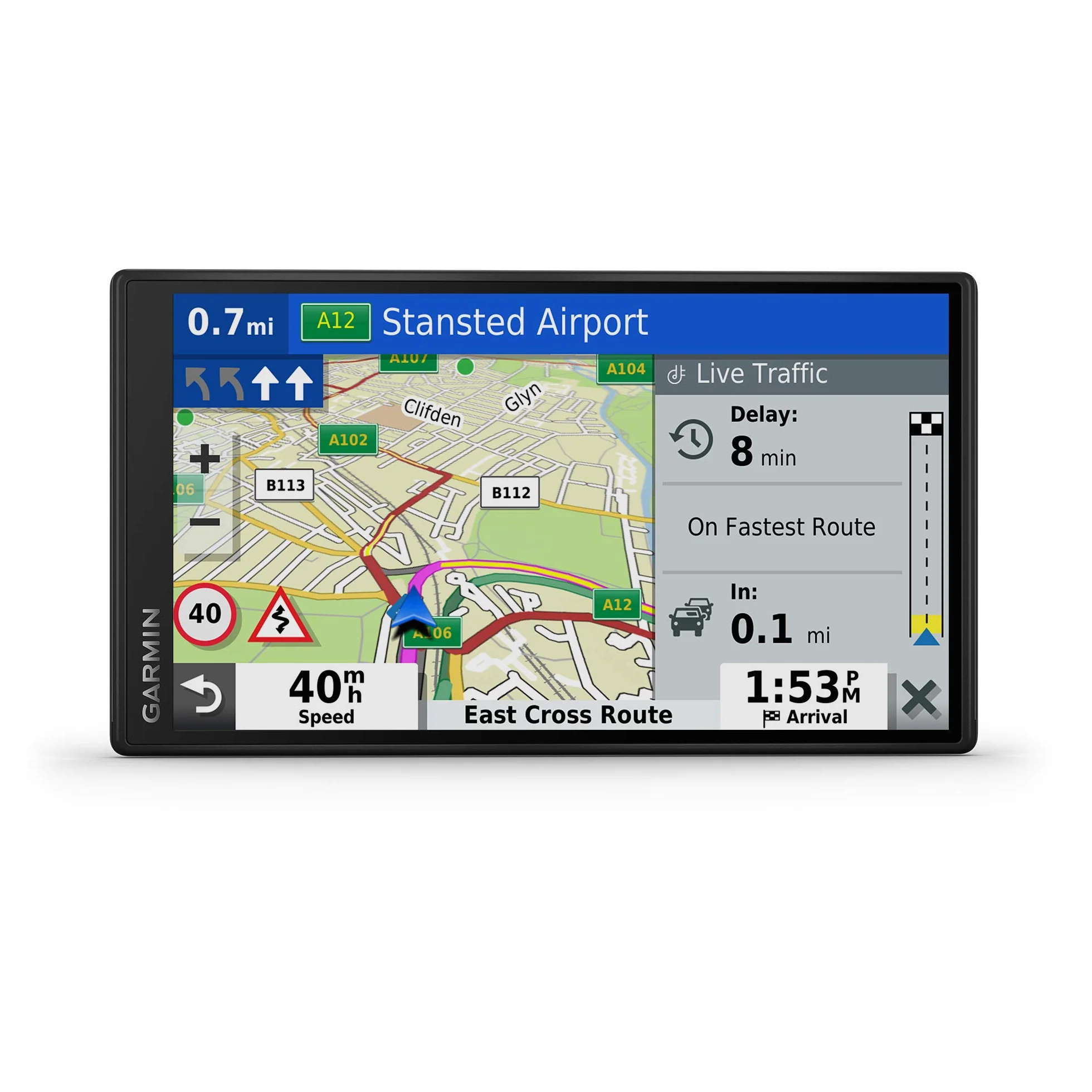 Garmin DriveSmart 55 EU LMT-D Nawigator Samochodowy 5.5" Touch Mapa Europa 3D