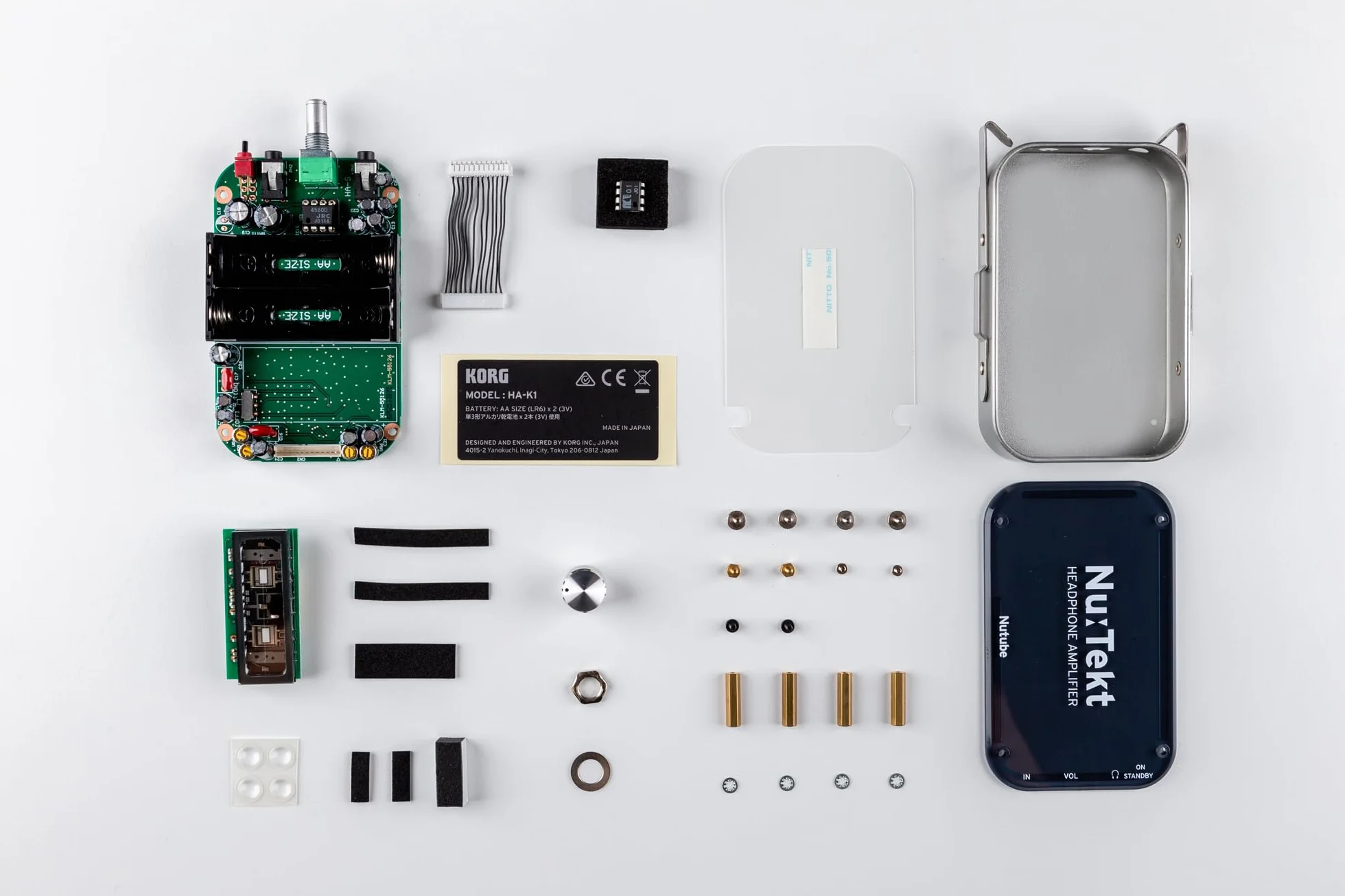 KORG Nu:Tekt HA-S Kit Amplificatore Cuffie Valvolare