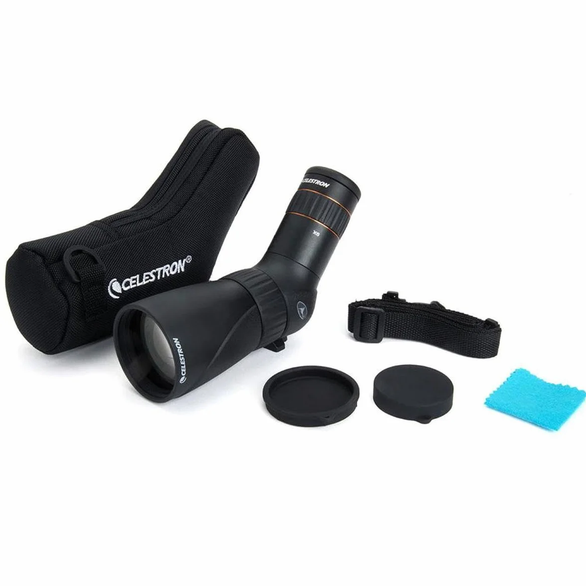 Celestron 52310 Hummingbird Micro Cannocchiale, ingrandimento da 9 a 27x, Prisma BaK-4, Nero