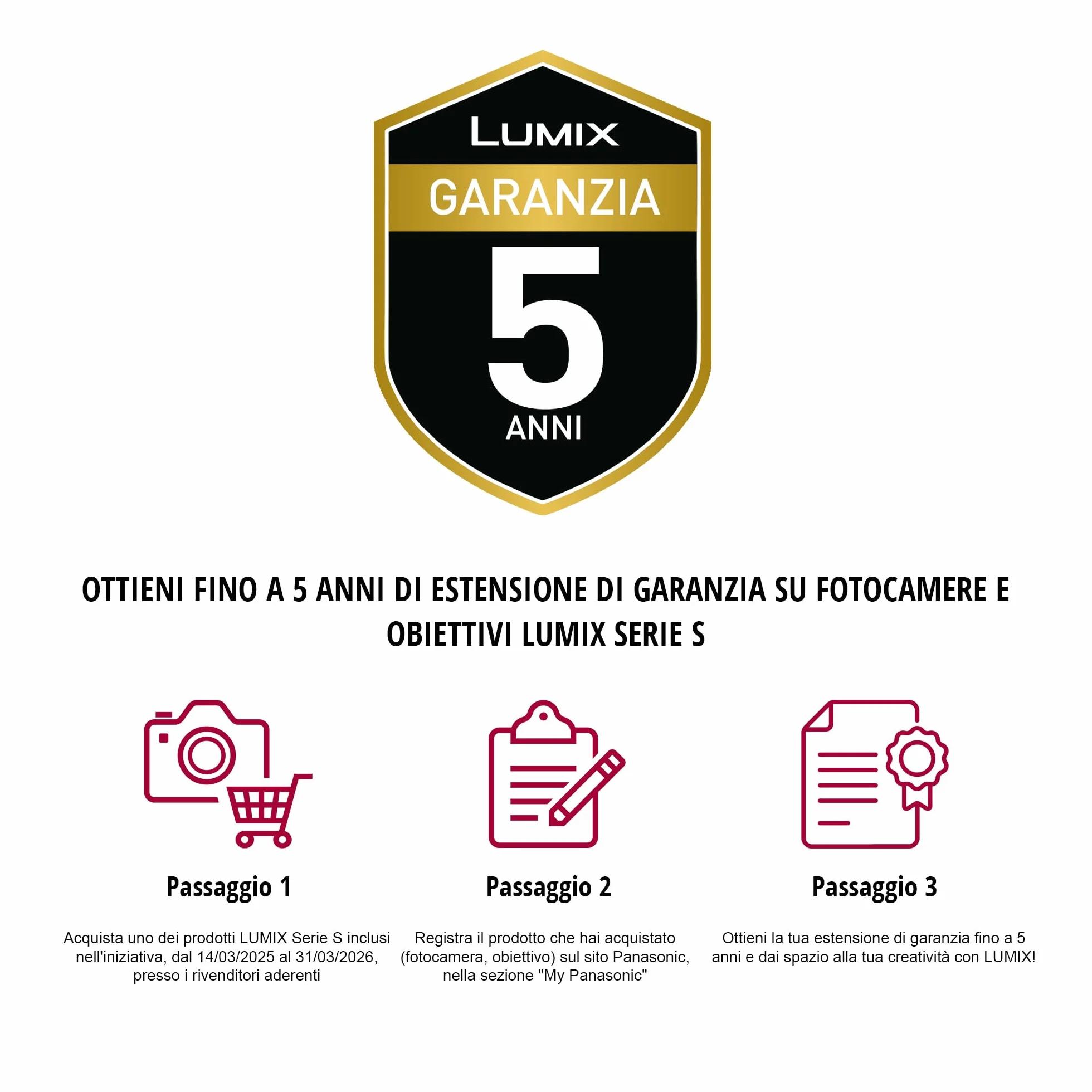 Panasonic LUMIX S Obiettivo 24-60mm, Montatura L, Obiettivo a Diaframma Costante F2.8 per Fotocamera Mirrorless Full Frame, Nero
