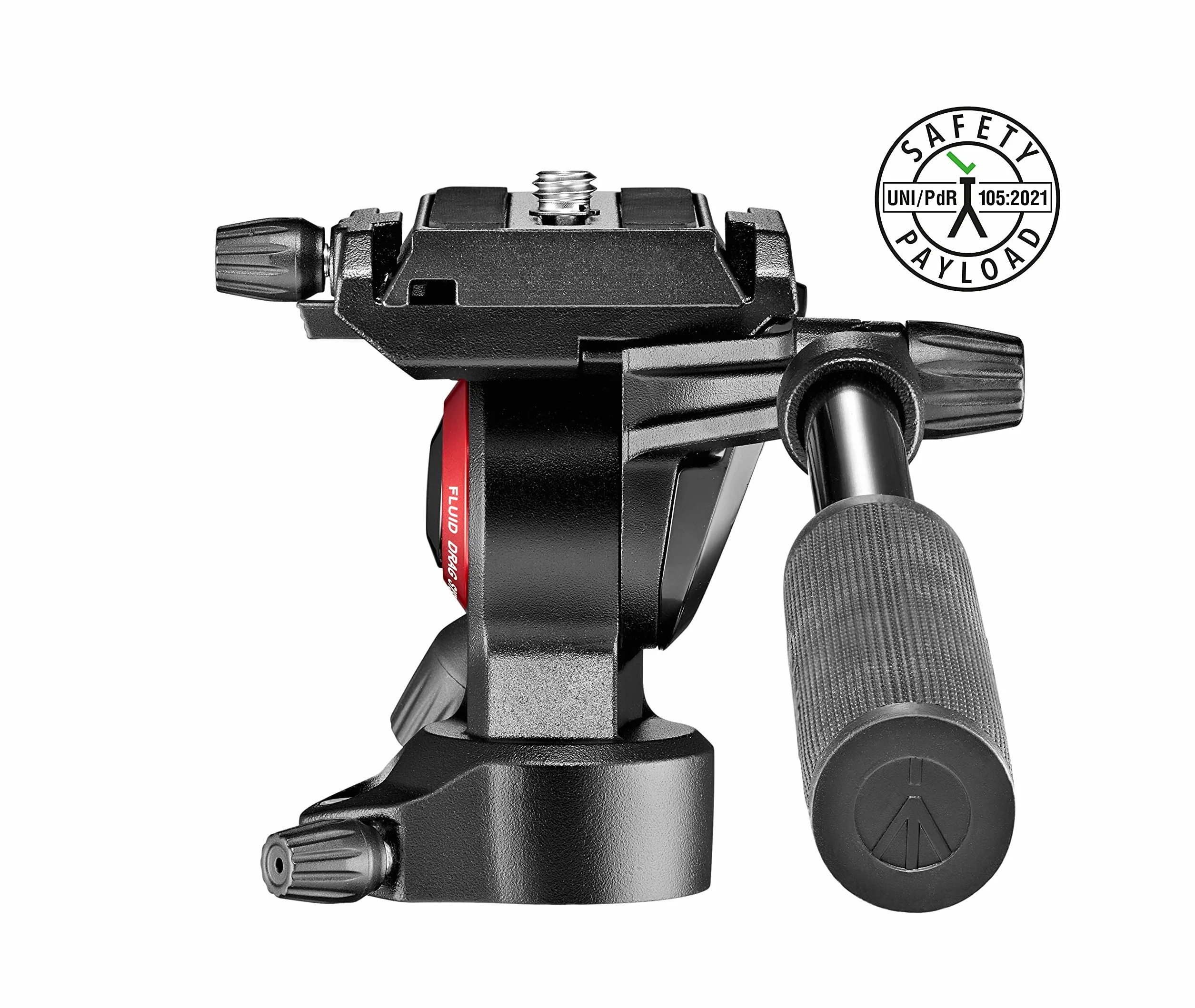 Manfrotto MVH400AH Testa Befree Fluida per Video, Nero
