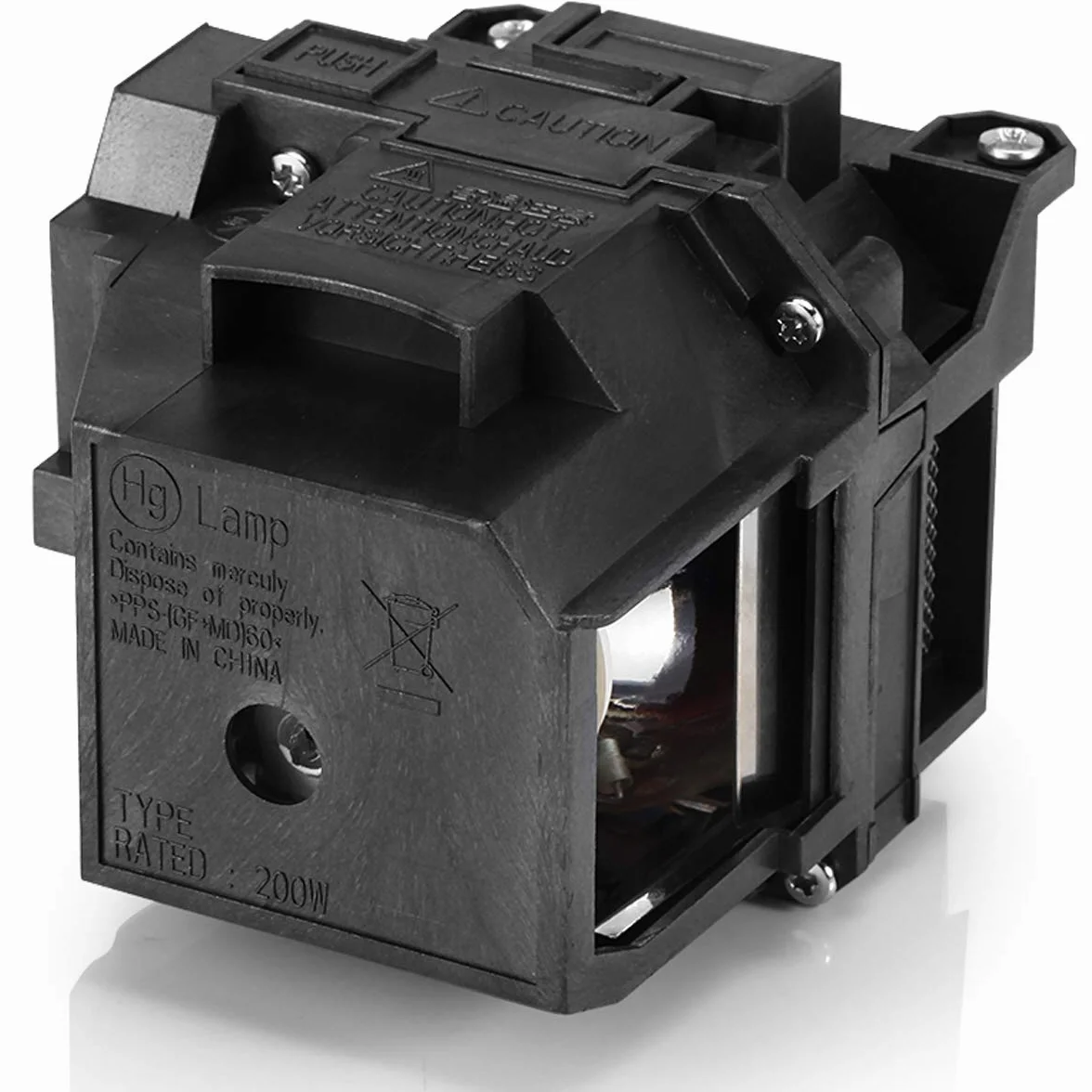 Lampada Proiettore Per Epson ELPLP78 EB-S03/S17/S18/S120/S200 EH-TW5100/TW5200/TW490/TW570/TW410 EB-W12/W03/W18/W17/W22/W28/W120 EB-X03/X17/X18/X20/X24/X25/X120/X200 EB-940/945/950W/955W/97
