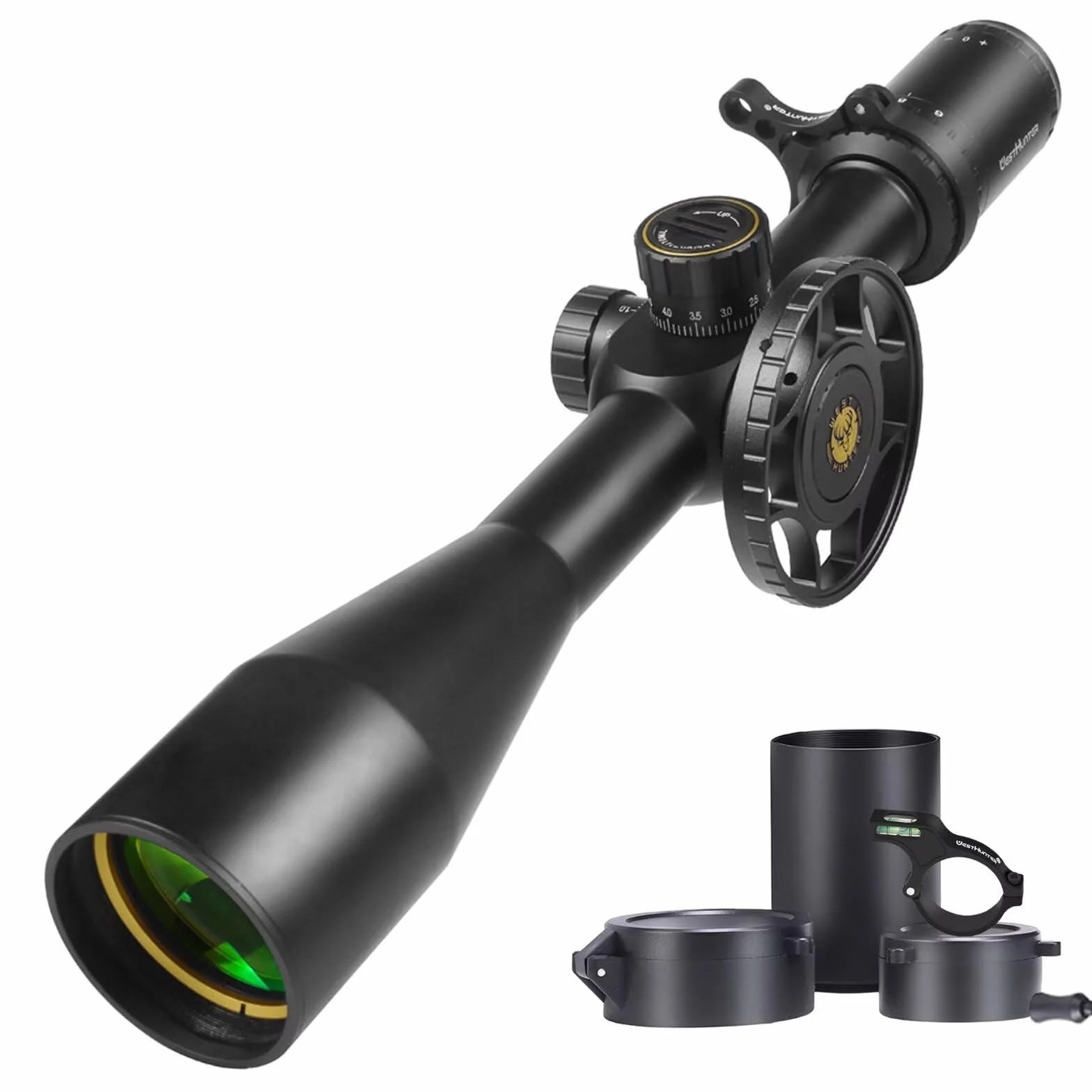 WestHunter Ottica HD 6 – 24 x 50 FFP, 30 mm First Focal Plane tattico di precisione (1/10 MIL)