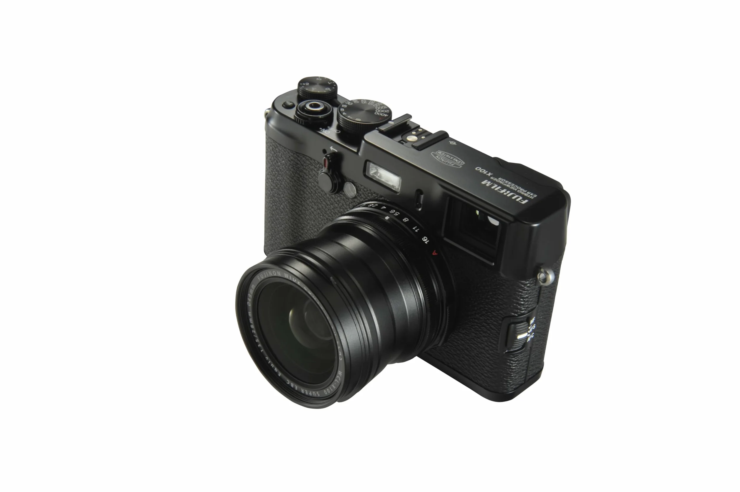 Fujifilm WCL-X100B II Lente di Conversione Grandangolare, Nero