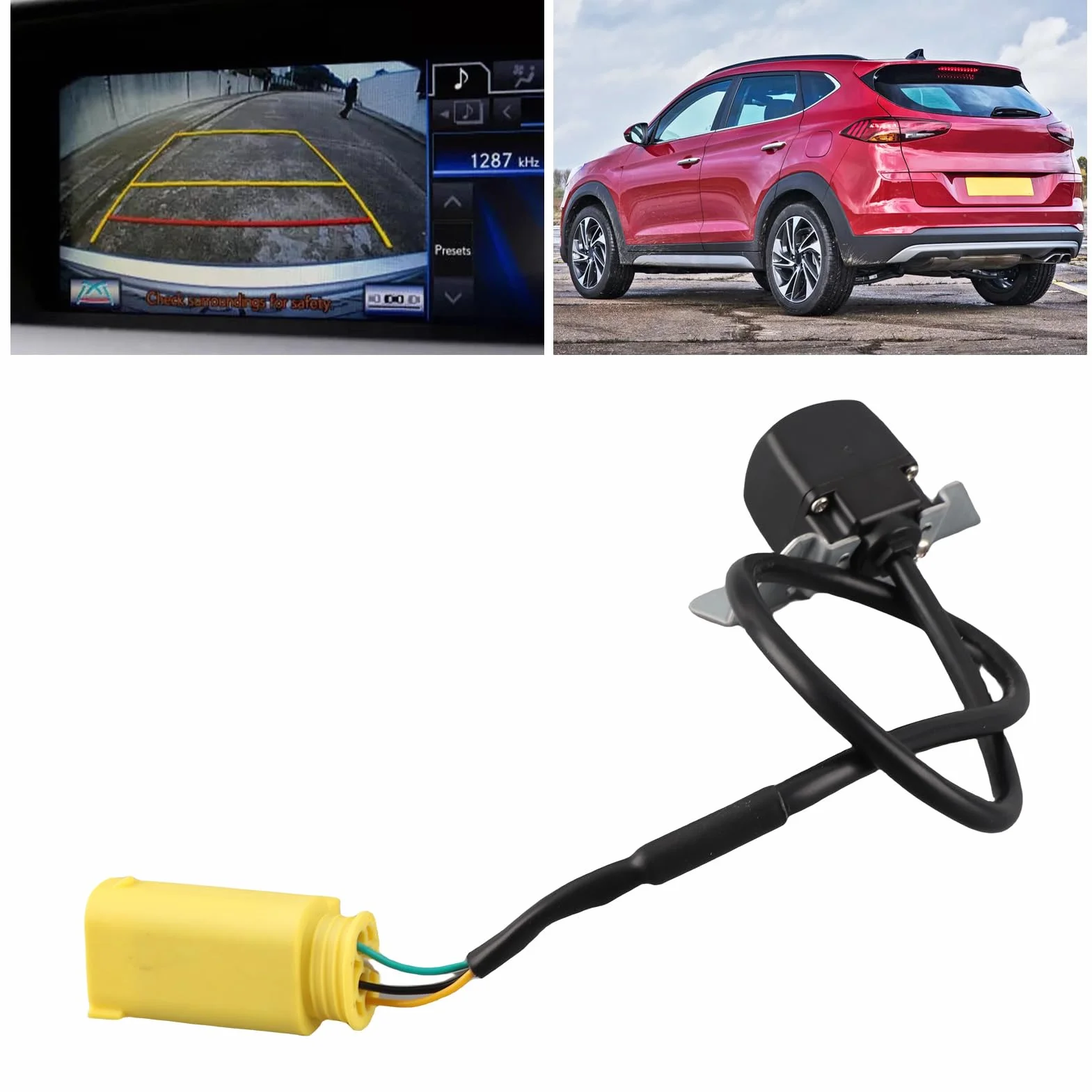 Telecamera di Parcheggio per Retromarcia per Auto IP68 Impermeabile 95790 2S012 Sostituzione per IX35 2009-2015