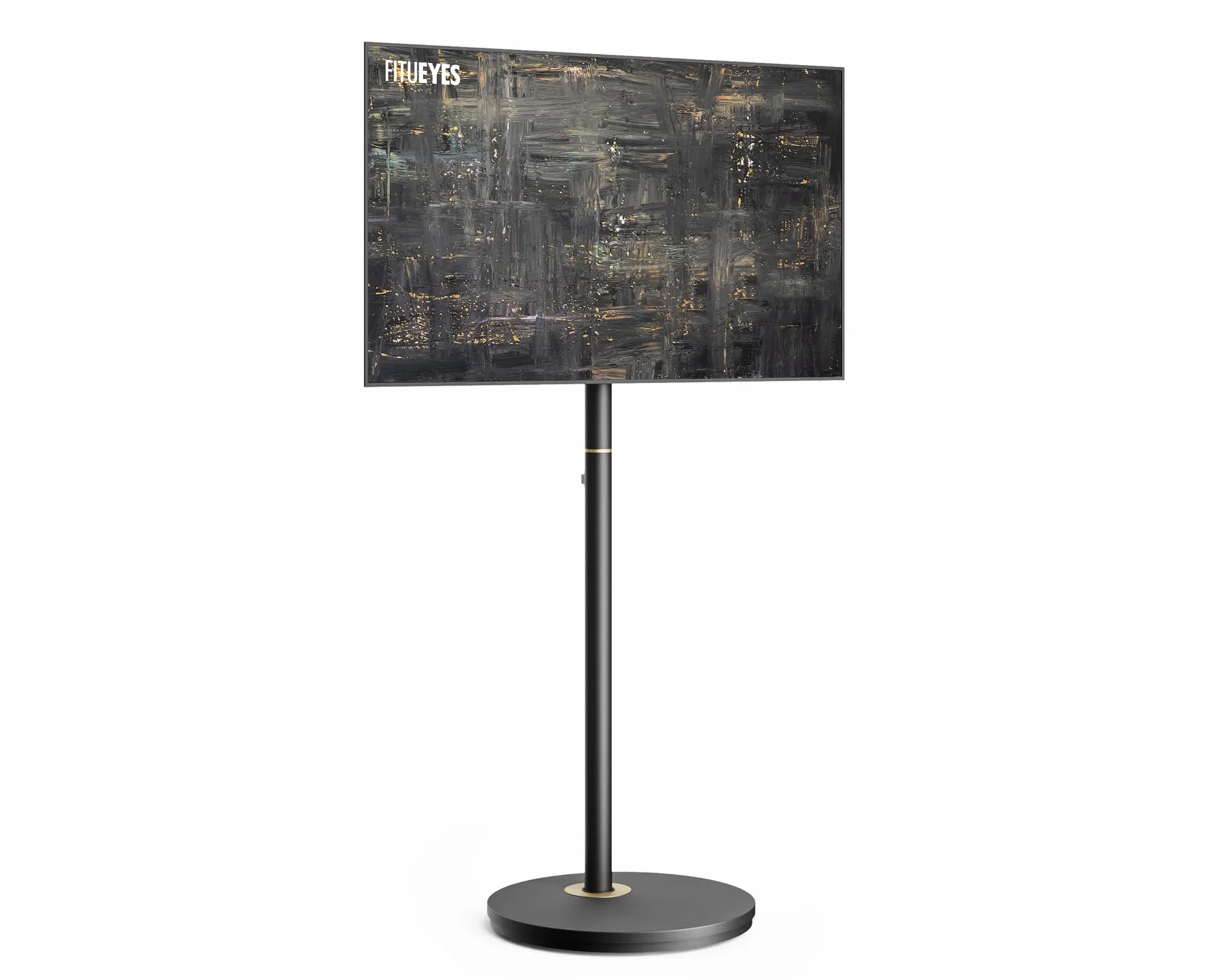 FITUEYES Supporto TV da Pavimento per 24" - 48" Televisore Portatile con Ruote Massima 20 kg Regolazione Altezza Massimo VESA 200 * 200mm Serie Master