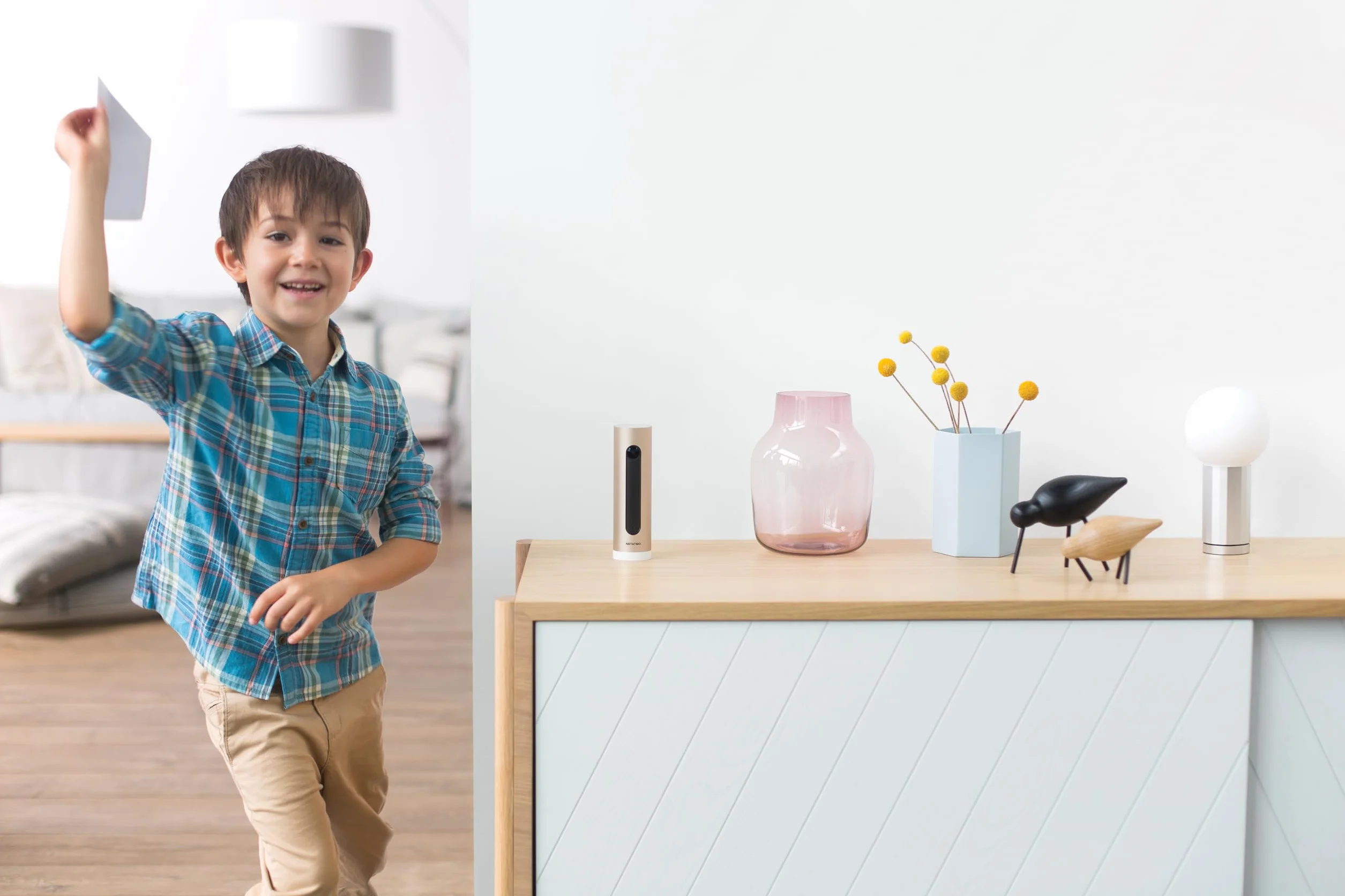 Netatmo Telecamera di Sorveglianza Interna - Wifi 2,4 Ghz - NSC01-R-EC - (Ricondizionata A+)