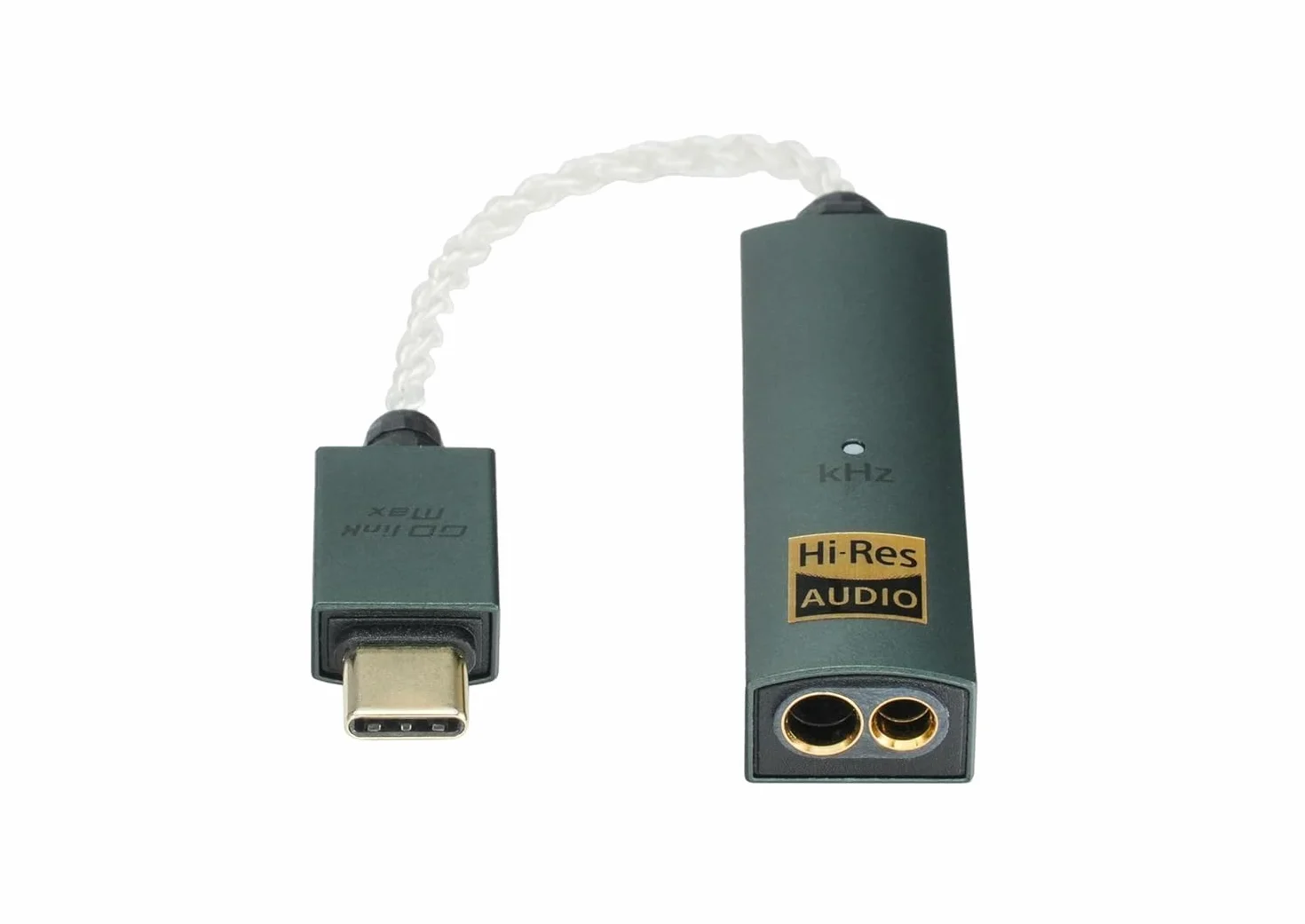 iFi Audio Go Link Max - Amplificatore per cuffie portatili/Dongle DAC USB-C a 3,5/4,4 mm - Audio Plug and Play Hi-Res con Dynamic Range Enhancement - PCM 384kHz/DSD256