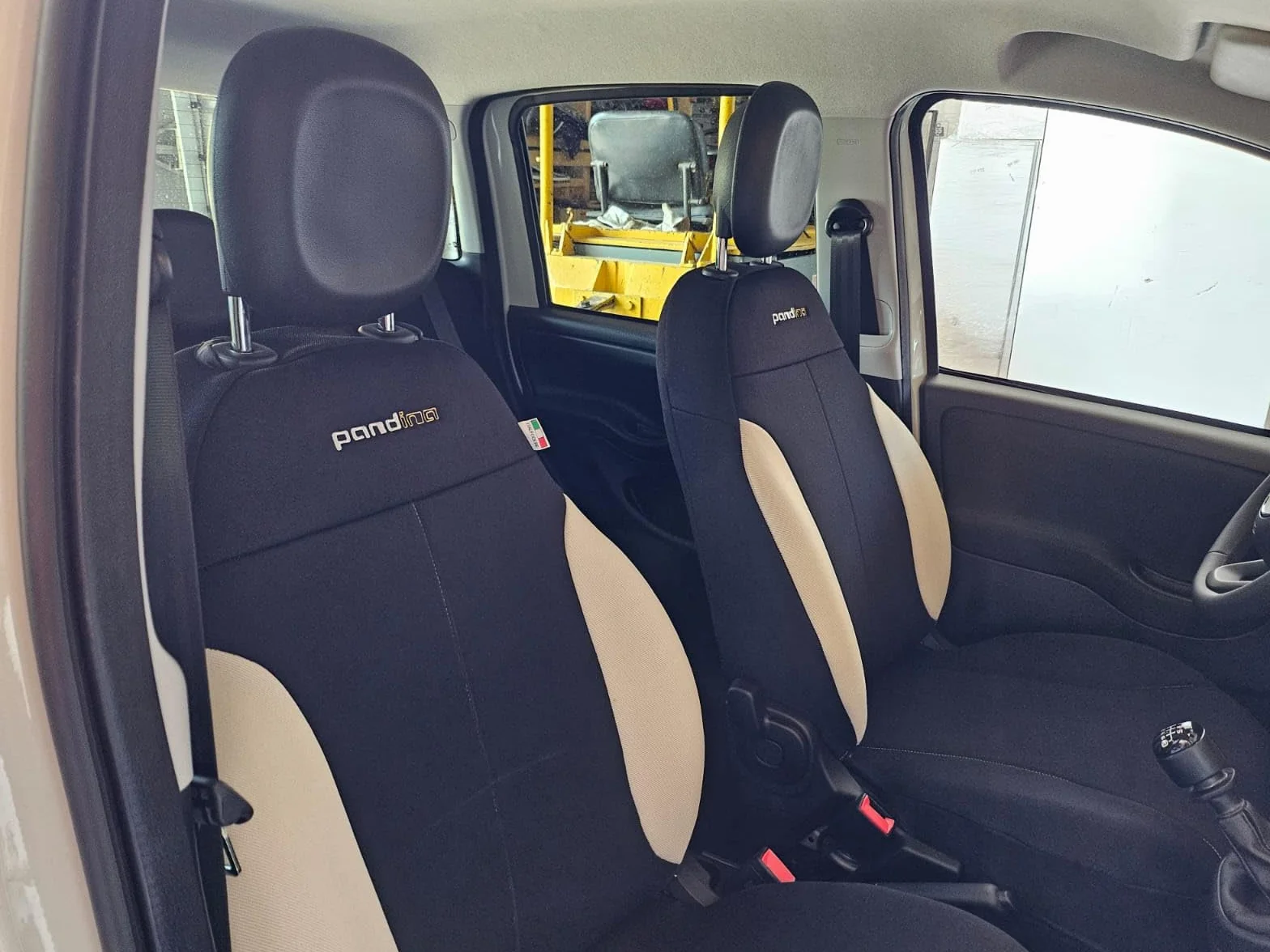 Italfodere Coprisedili Tessuto Compatibili Fiat Pandina 2024 Anteriori Posteriori Accessori Auto Interni Made in Italy