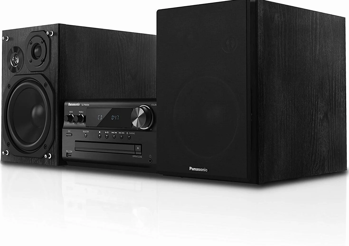 Panasonic SC-PMX94 Mini impianto audio domestico 120 W Nero (Panasonic SC-SC-PMX94EG - audiosystem)