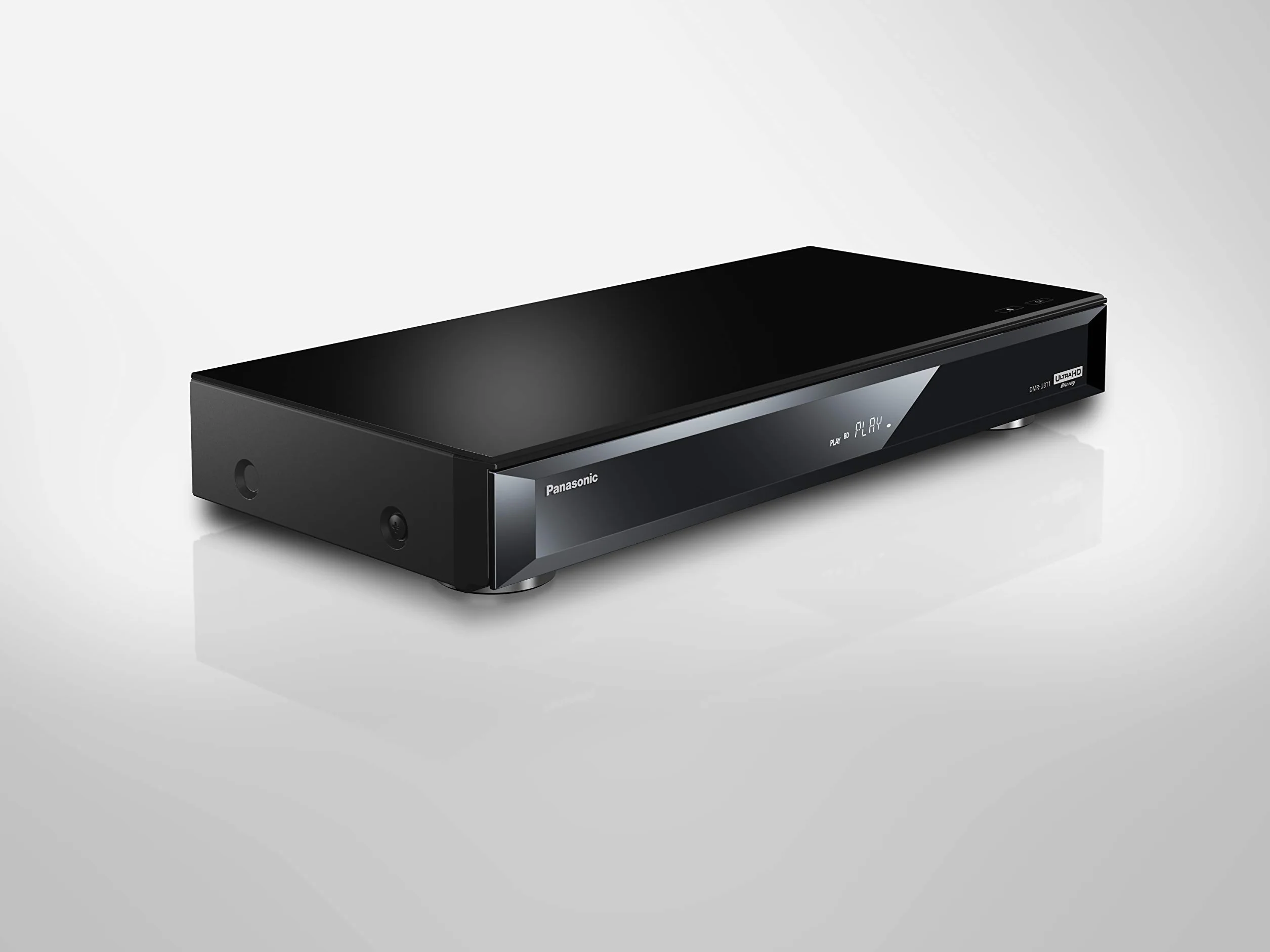 Panasonic DMR-UBT1EC-K Registratore/Lettore Blu-Ray Ultra HD 4K PRO HDR, Processore HCX, Doppio sintonizzatore, HDMI, Internet apps, Wireless Lan Built-In, Nero