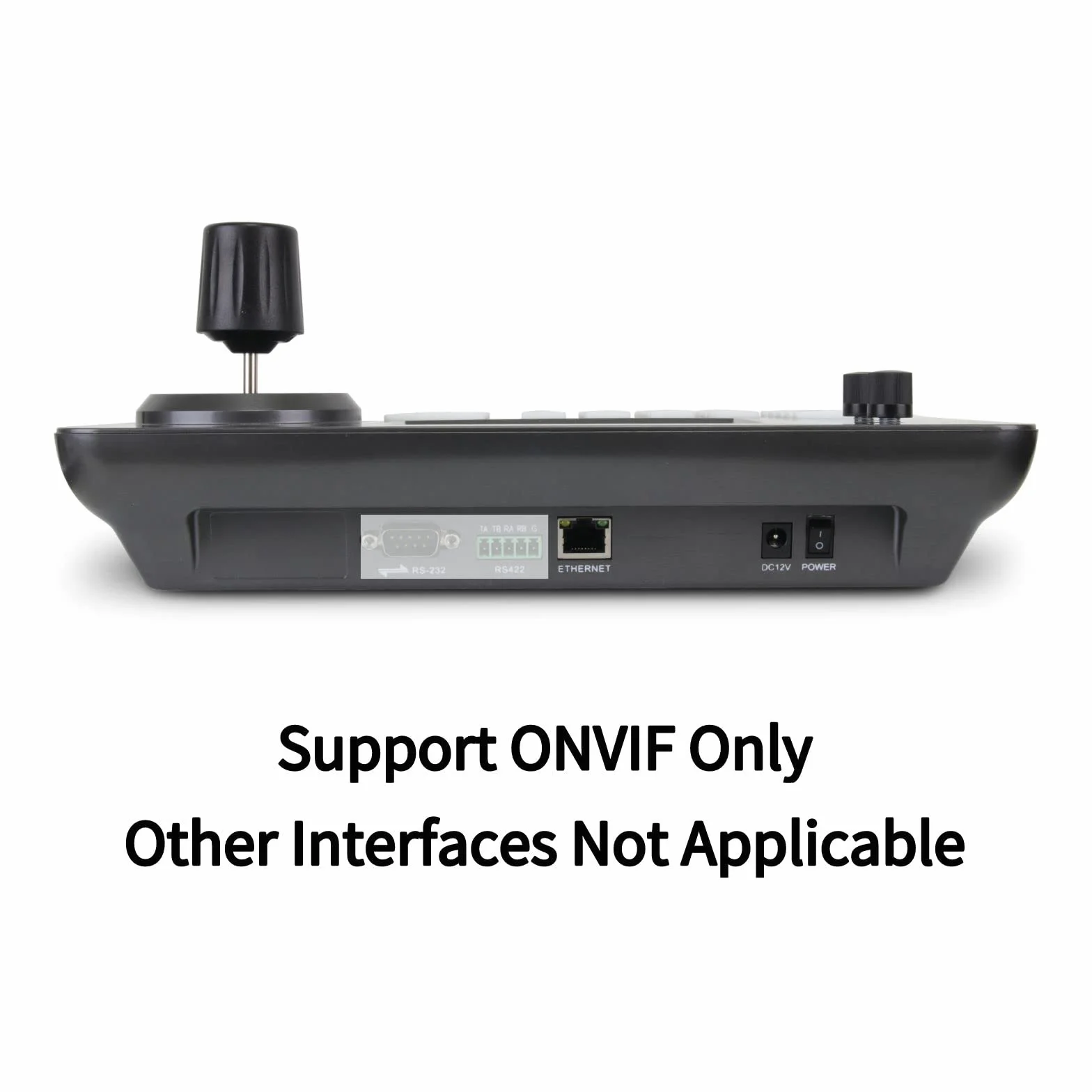 Tastiera IP PTZ Zowietek di nuova generazione | Controllore di rete | Joystick 4D con POE | Schermo LCD da 5 pollici | Decodifica H.264 e H.265 | Compatibile con telecamera IP di sicurezza dome