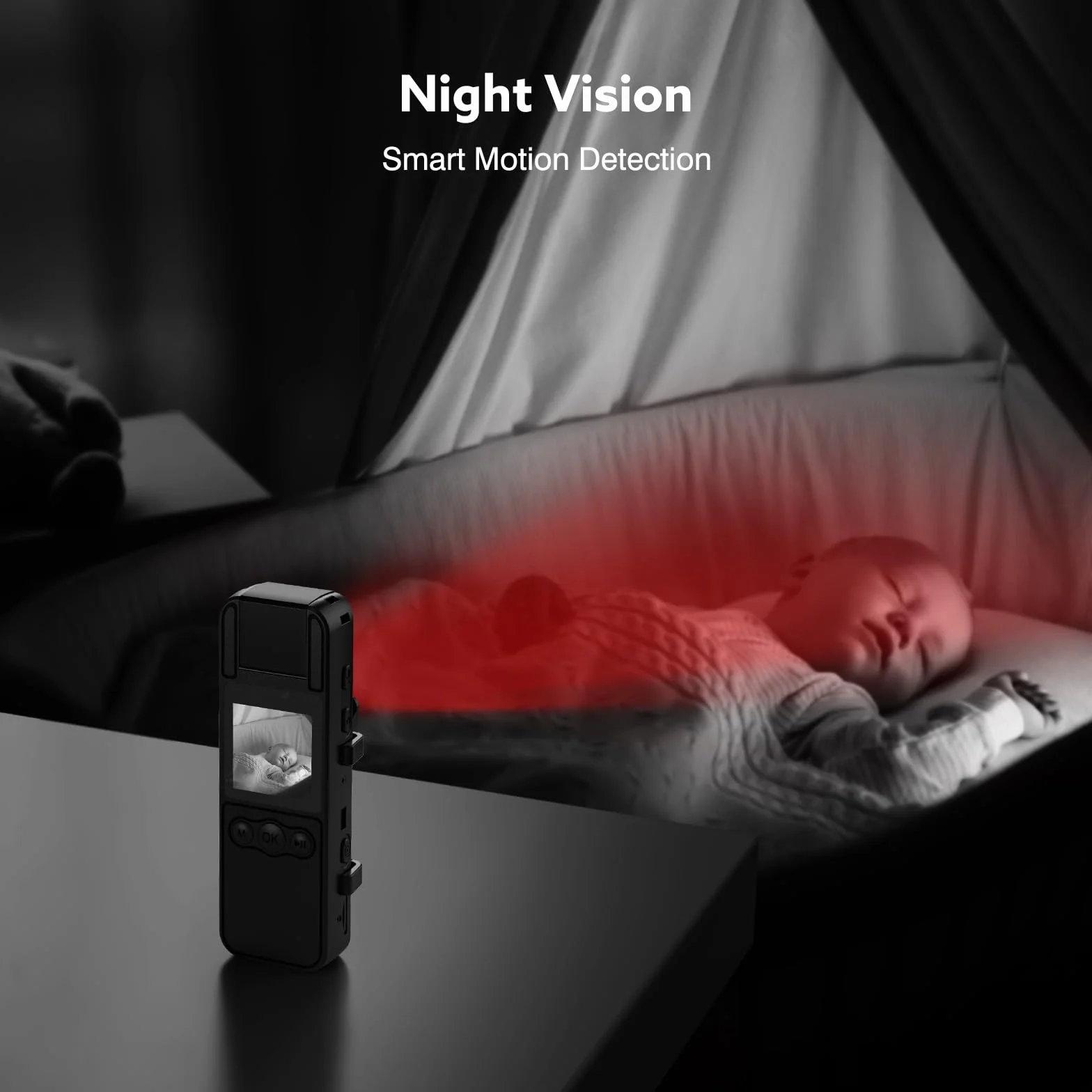 BOBLOV A26 Mini Body Camera 4K 64 GB, obiettivo ruotabile, piccole bodycam con visione notturna, registrazione video 6 ore, personale, Fotocamera