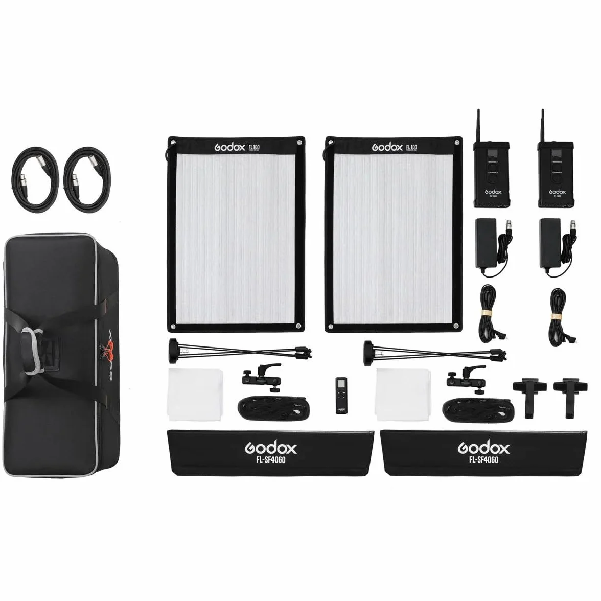 GODOX FL100-K2-2 panneau led flexible FL100 avec support et sac