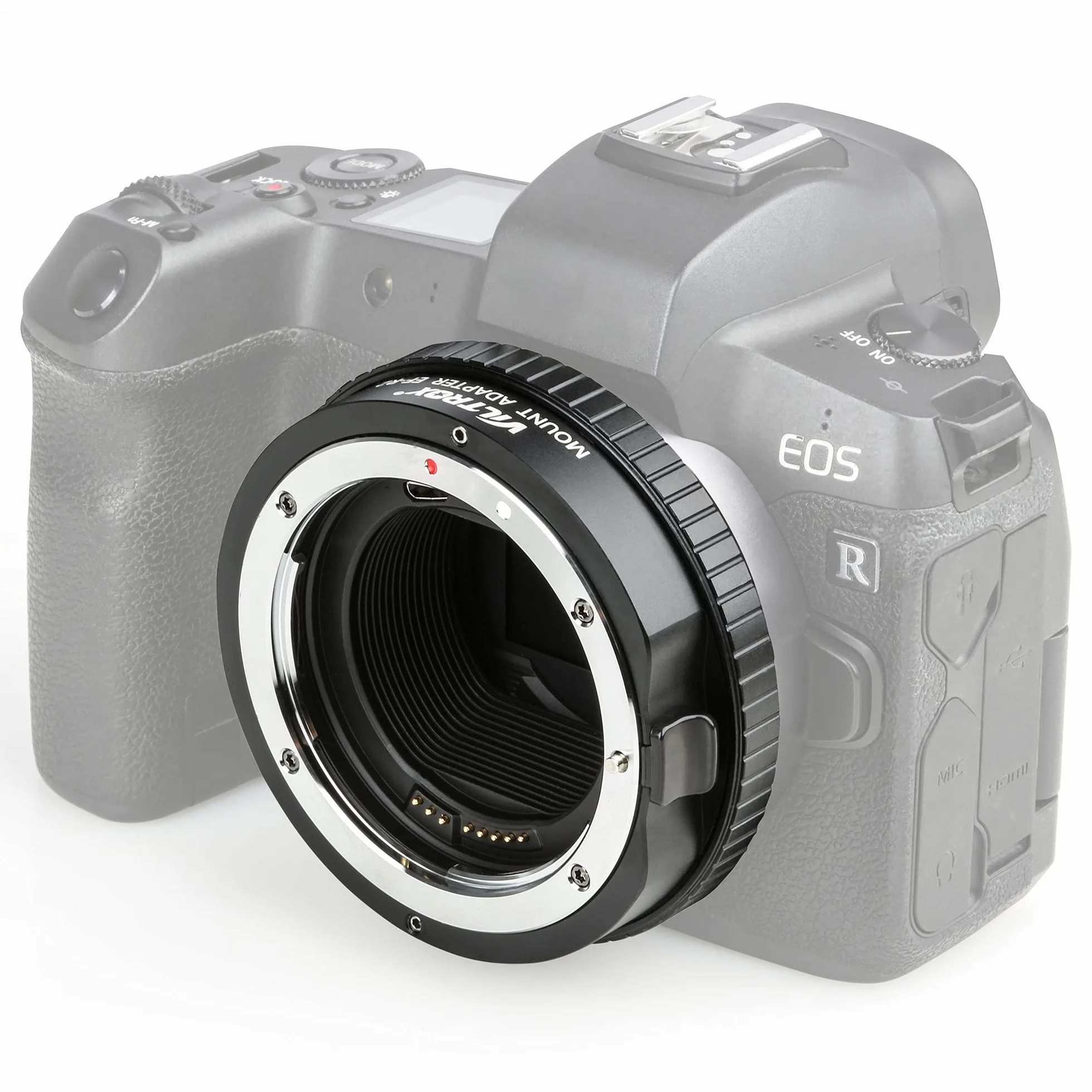 EF-R2 Autofocus Adattatore Obiettivo Convertitore con Personalizzato Anello di Controllo per Canon EF/EF-S Lente a EOS R R5 R6 RP Telecamera
