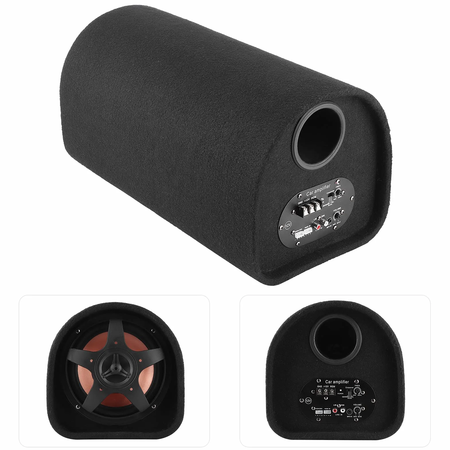 Amplificatore, subwoofer in pelle ABS per SUV per camion per camper per auto