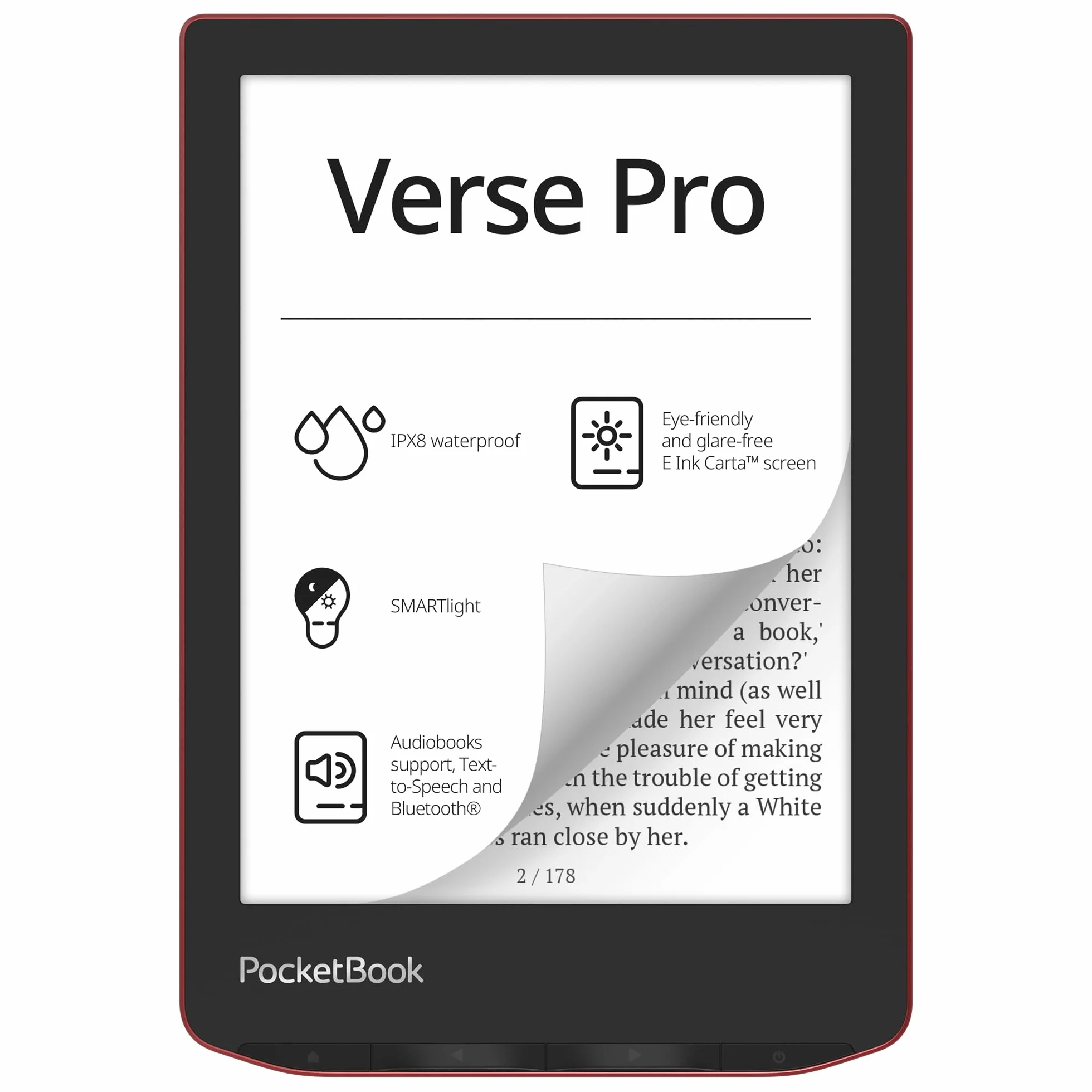 PocketBook Verse Pro Passion Red