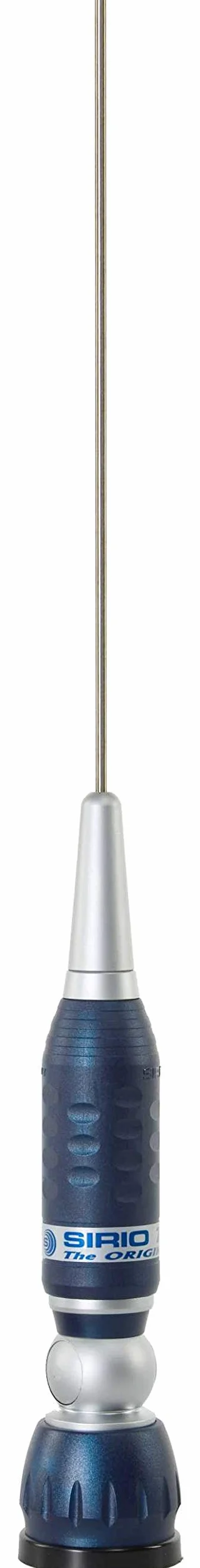 Sirio Antenne TURBO 3000 Antenna Cb Veicolare, Frequenza 27…28.5 MHz Tarabile, Argento/Blu