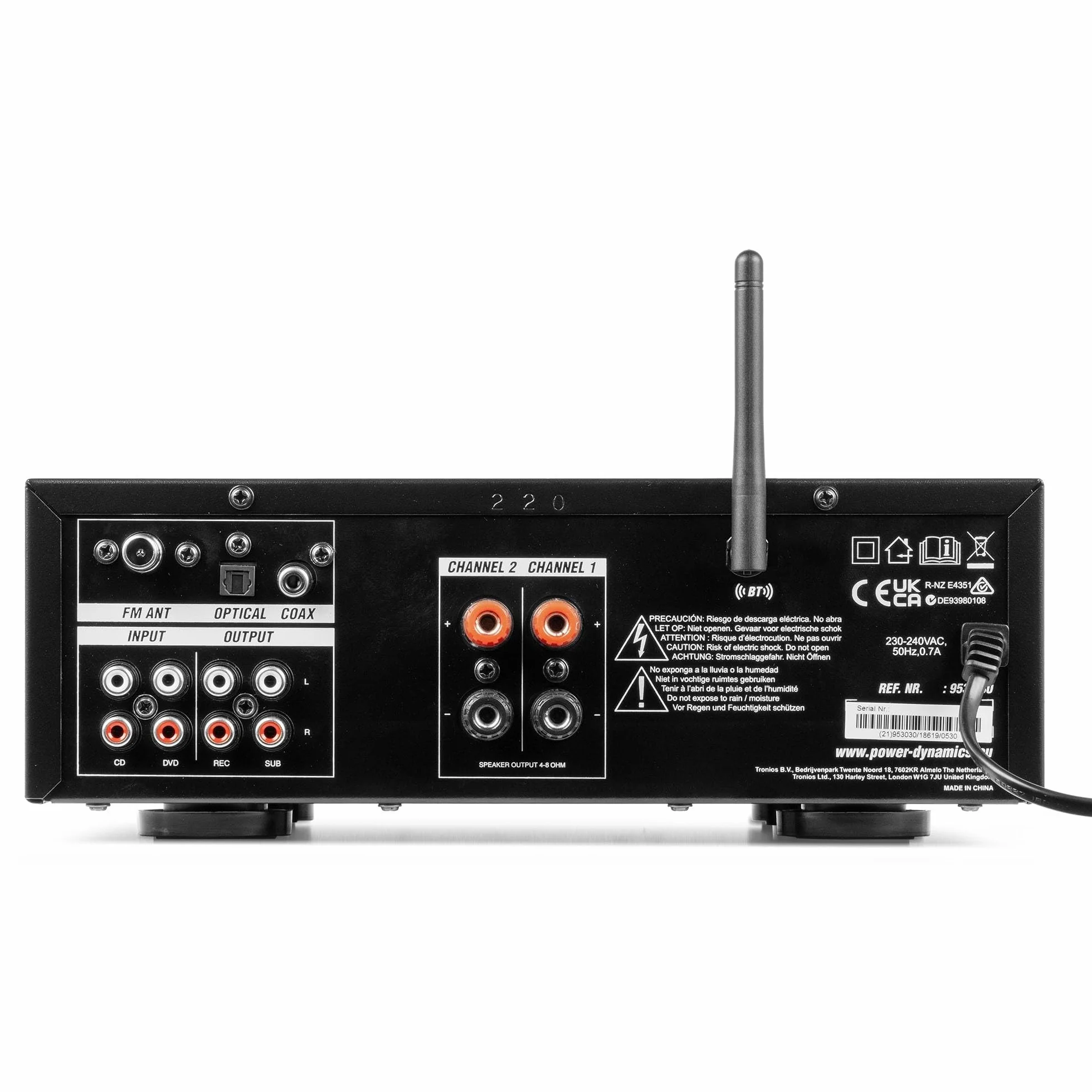 IMPIANTO AUDIO FILODIFFUSIONE BLUETOOTH TELECOMANDO CASSE TONDE DA CONTROSOFFITTO 13 (4 CASSE 13 CM)