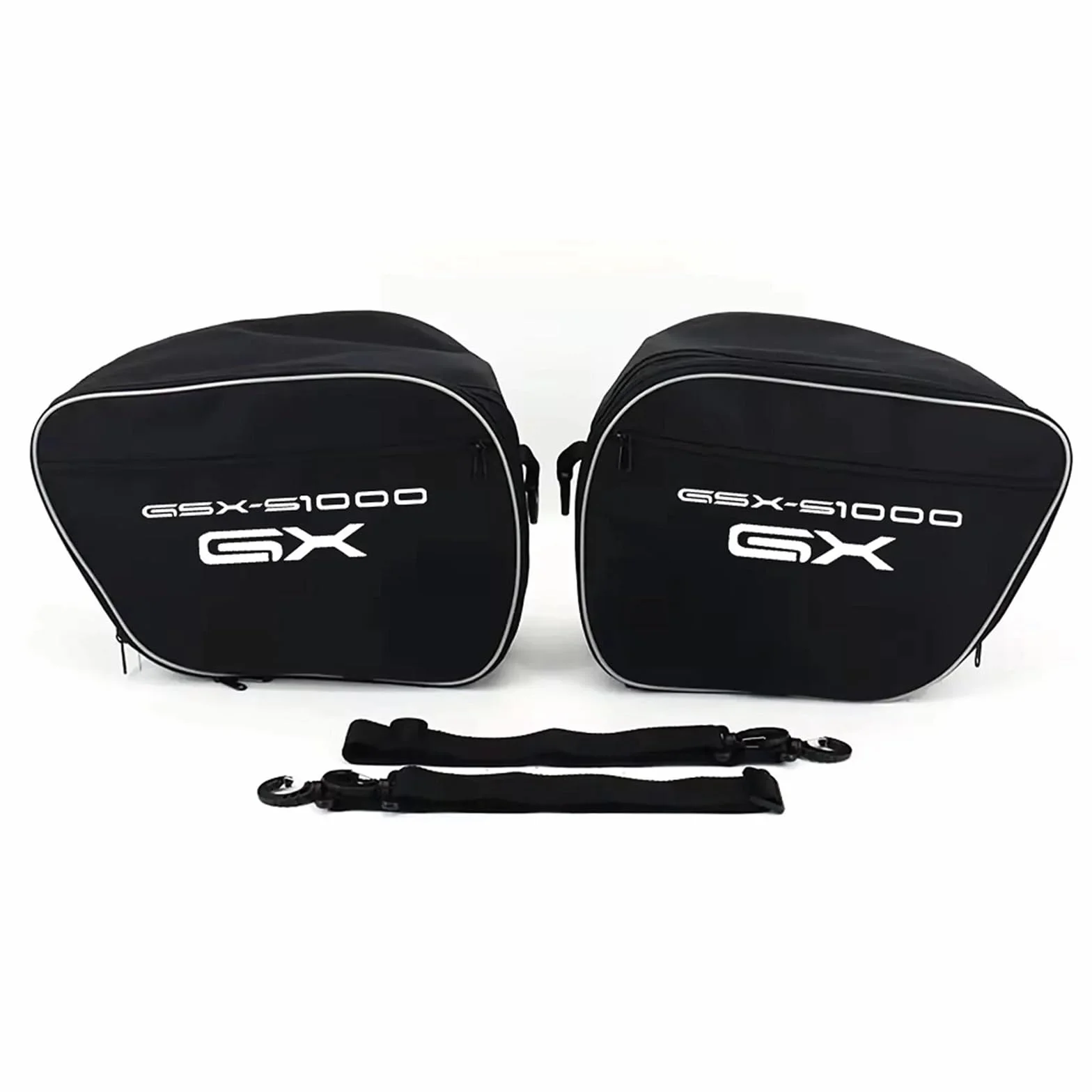 Borsa Da Viaggio Interna Per Moto Suzuki GSX S1000GX GSXS1000GX GSX-S1000 GX 2024-2025 NERO