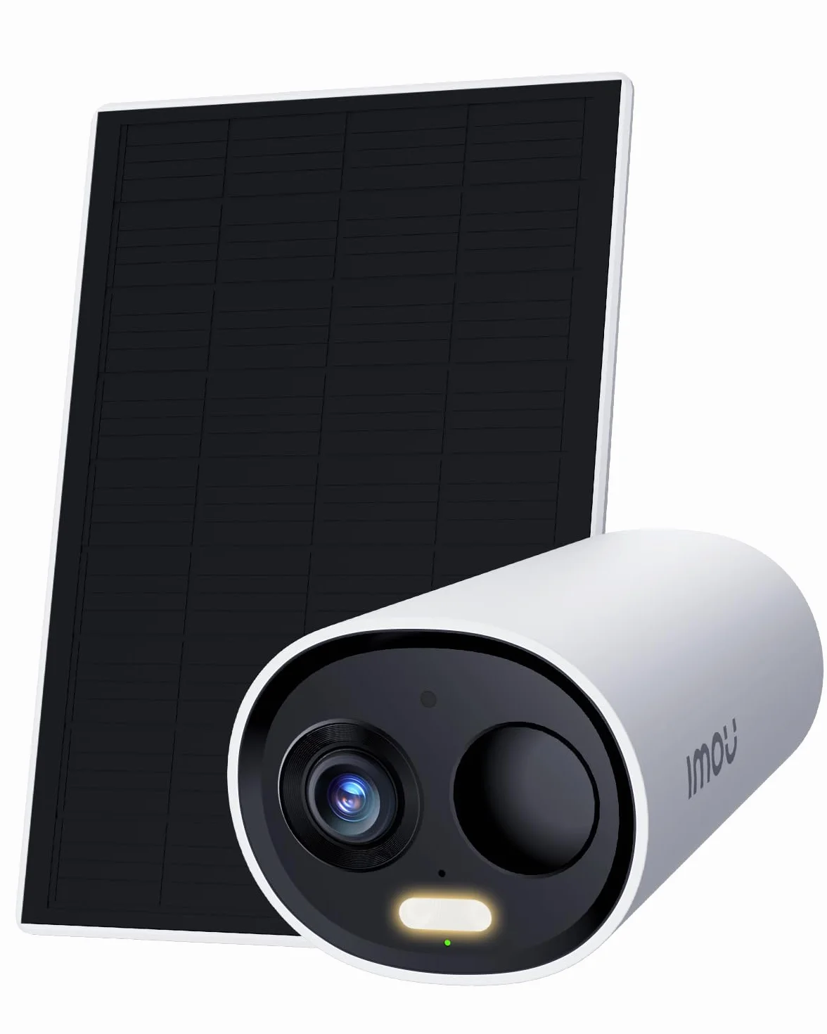 Imou 3K Telecamera Wi-Fi Esterno Senza Fili con Pannello Solare, Videocamera Sorveglianza Esterno Batteria 5MP, Rilevamento Umano/PIR, Visione Notturna a Colori, IP66, Modalità Privata, 2,4ghz