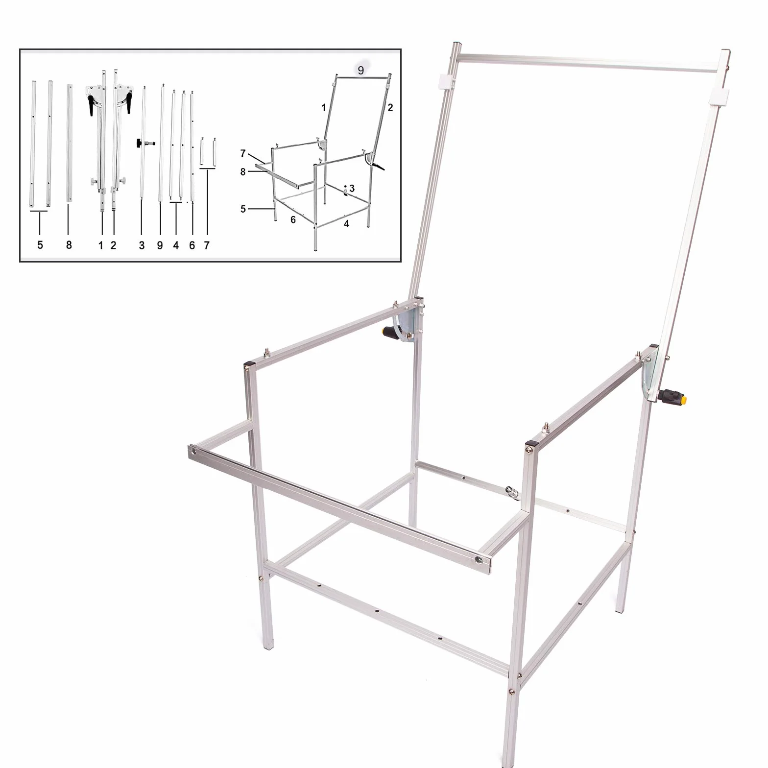 60 x 130 cm portatile Studio Fotografico Shooting Diffusore tavolo kit transflektive