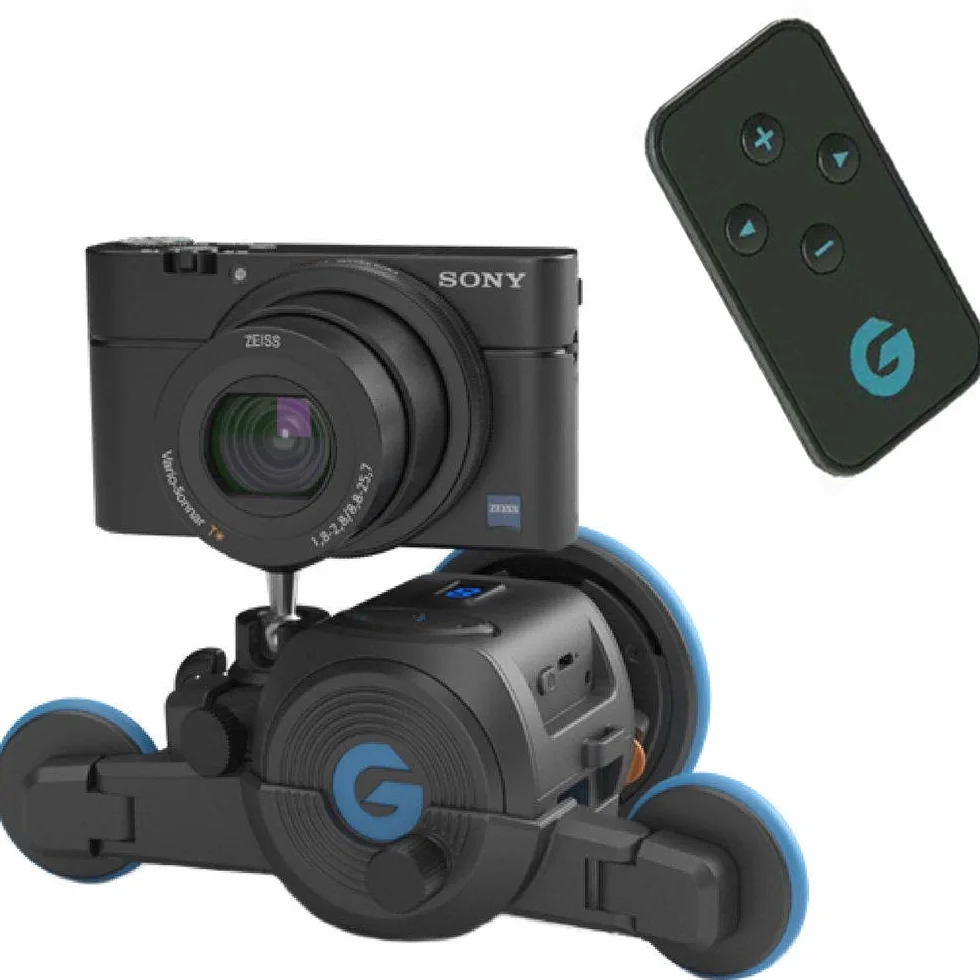Grip Gear Movie Maker Directors Set - Pocket Sized Camera Motion Control kit Includes - A Slider + Micro Dolly + Pano Mount. Field Tested, Smartphones & Mirorrless Cameras