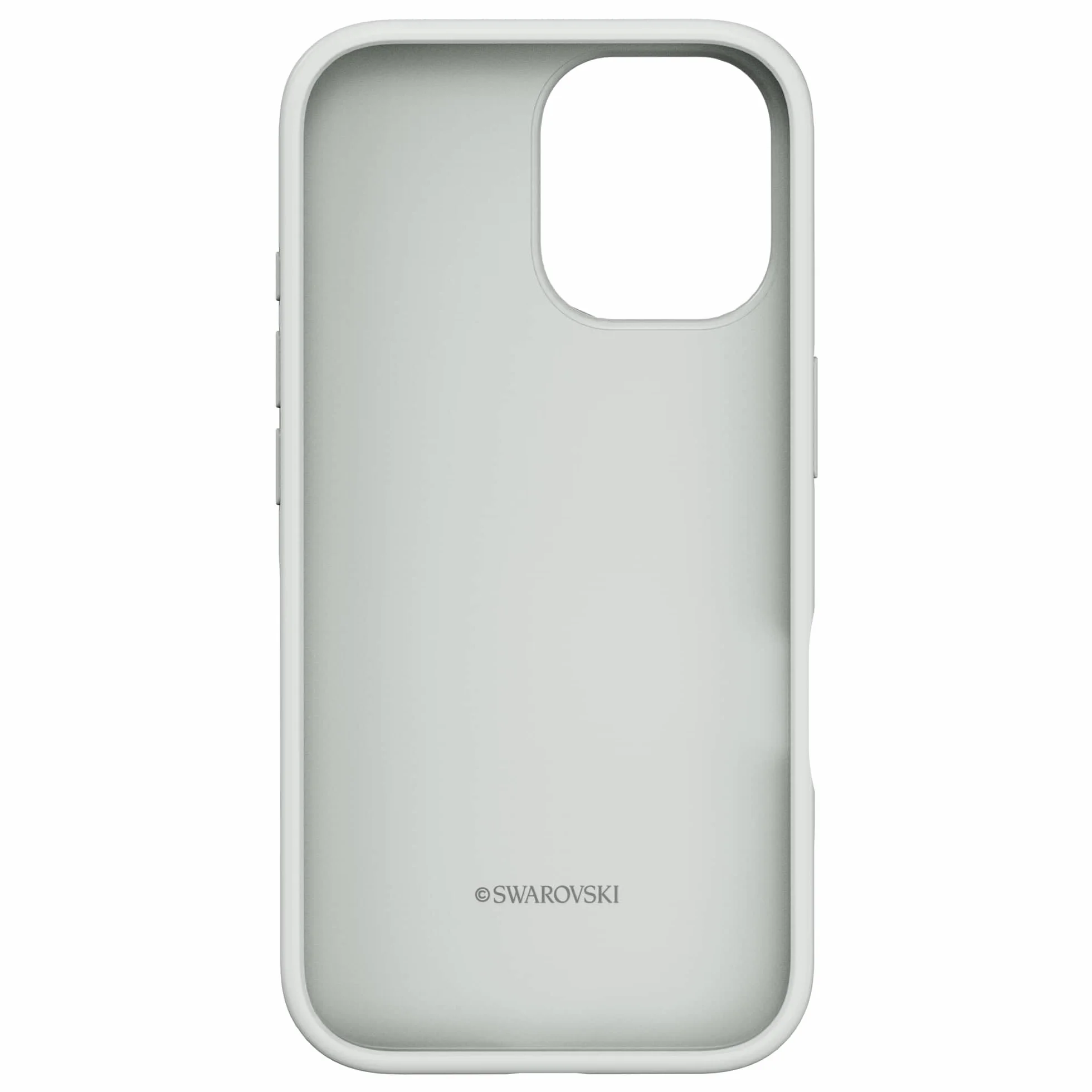 Swarovski Custodia per smartphone High, iPhone® 16, Tono argentato