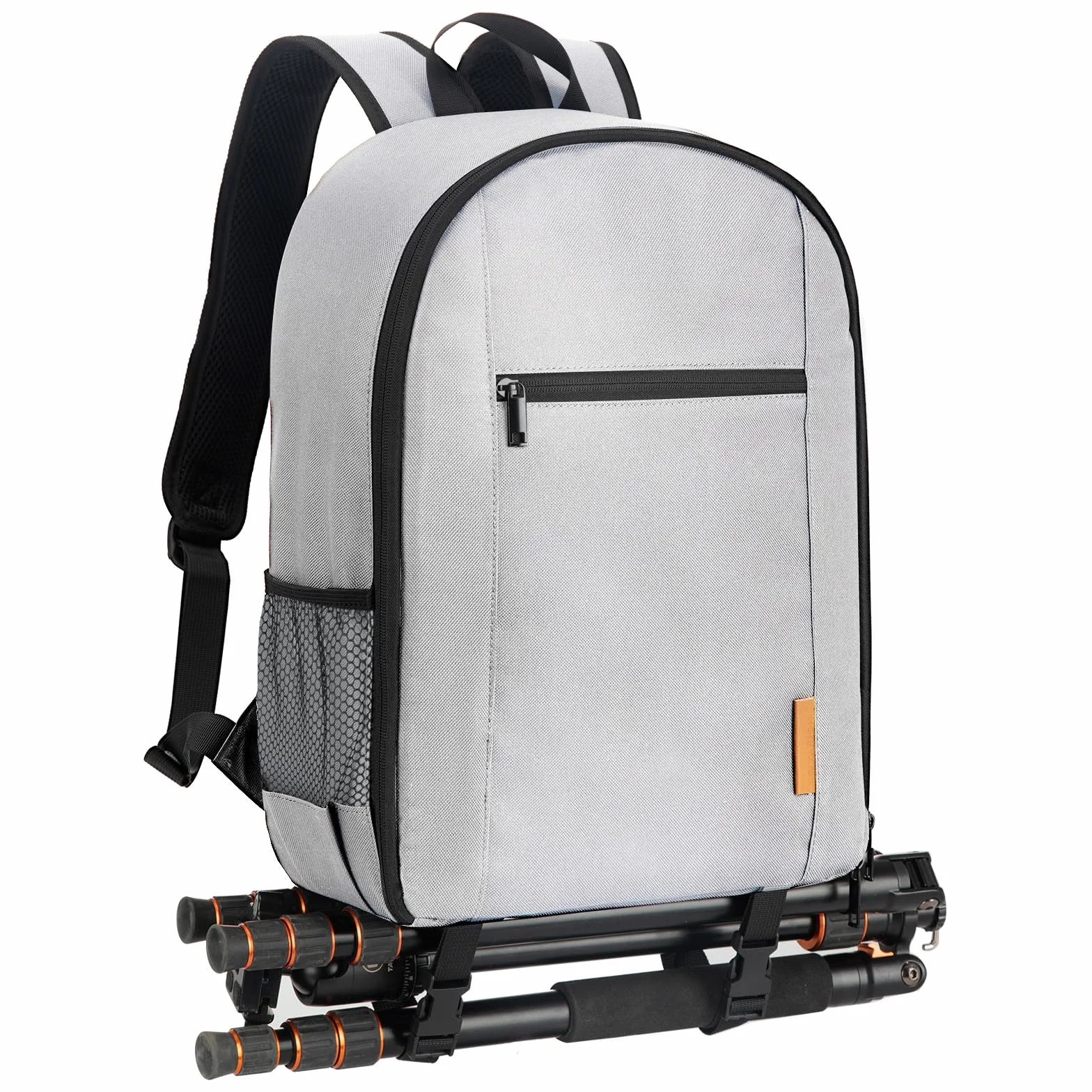 TARION Zaino per fotocamera, piccolo specchio, impermeabile, per fotocamera, leggero e compatto, con custodia antipioggia, Tb-m, grigio, m, Rucksack