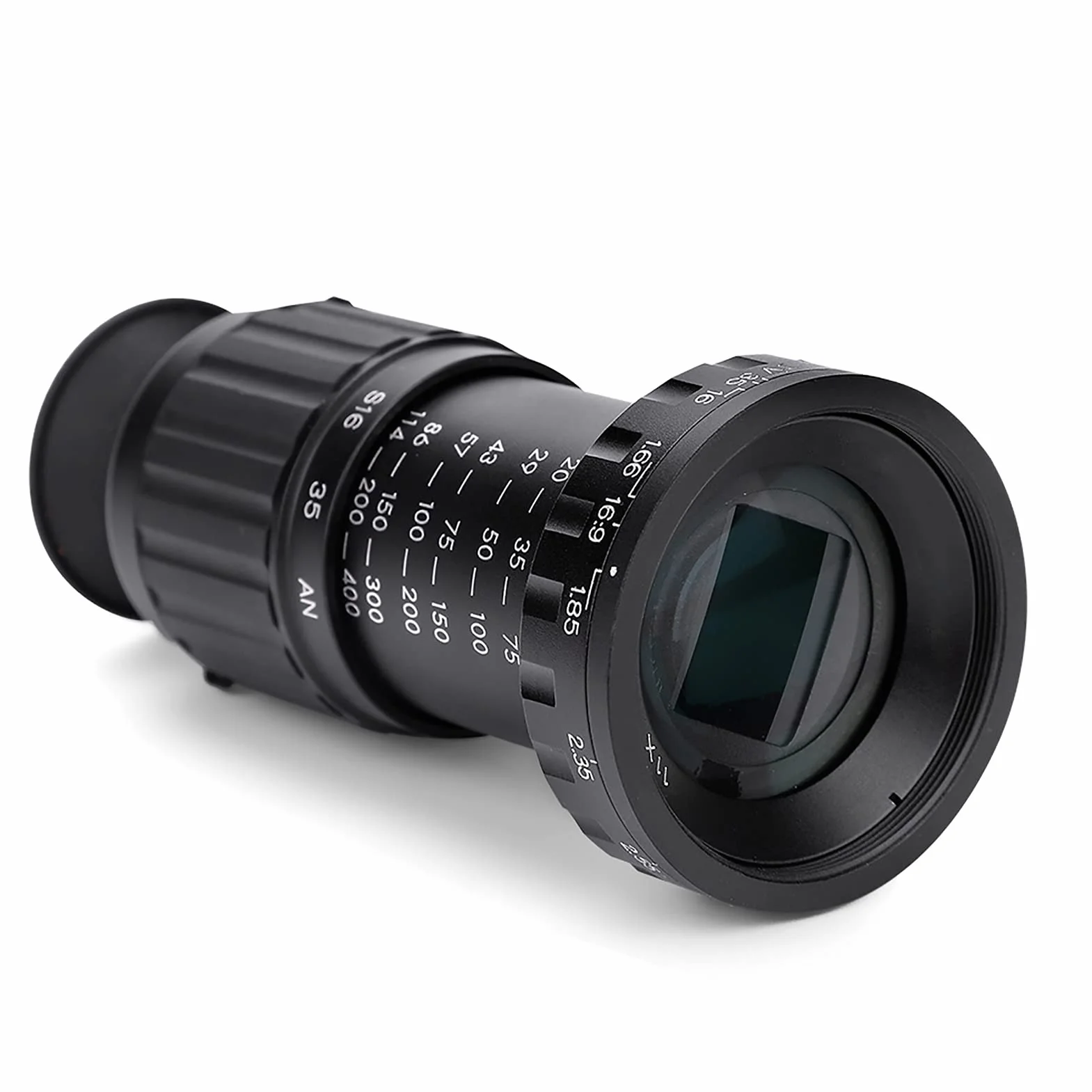 Mirino Micro Director VD-11X, Visualizzatore Scene con Filettatura Filtro Standard da 37 Mm, Vite Retrattile, Accessorio Fotografico Professionale