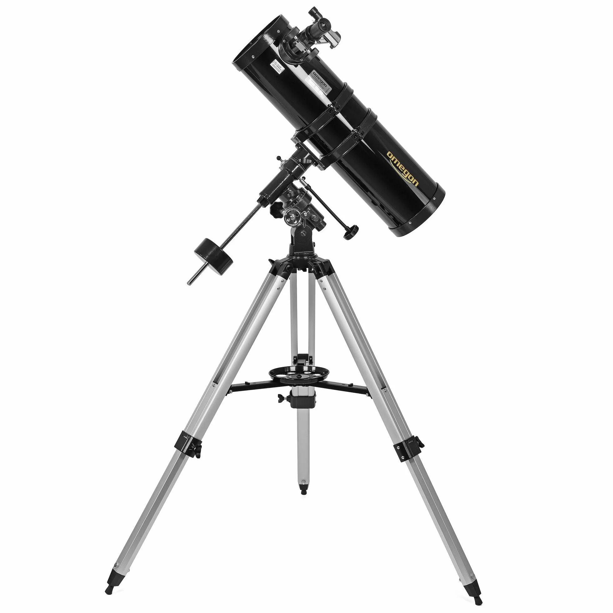 Telescopio Omegon N 150/750 EQ-3 | Per chi si avvicina all'osservazione del cielo profondo | Accessori completi | Facile da usare | Ottica con specchio grande | Telescopio astronomico