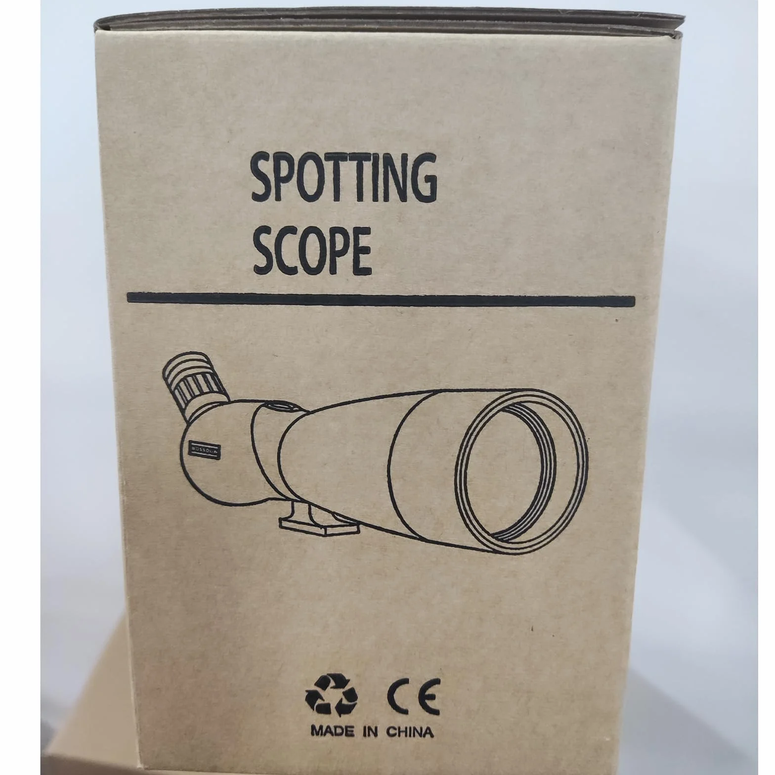 Cannocchiale, cannocchiale da caccia per il tiro al bersaglio, telescopio impermeabile con treppiede con prisma BAK4, adattatore per telefono, borsa per il trasporto (50B)