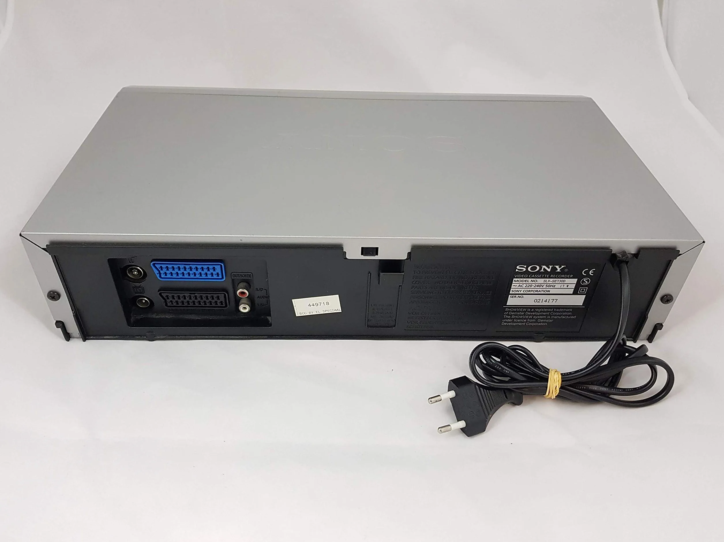 Sony SLV-SE730DS VHS Videoregistratore silber