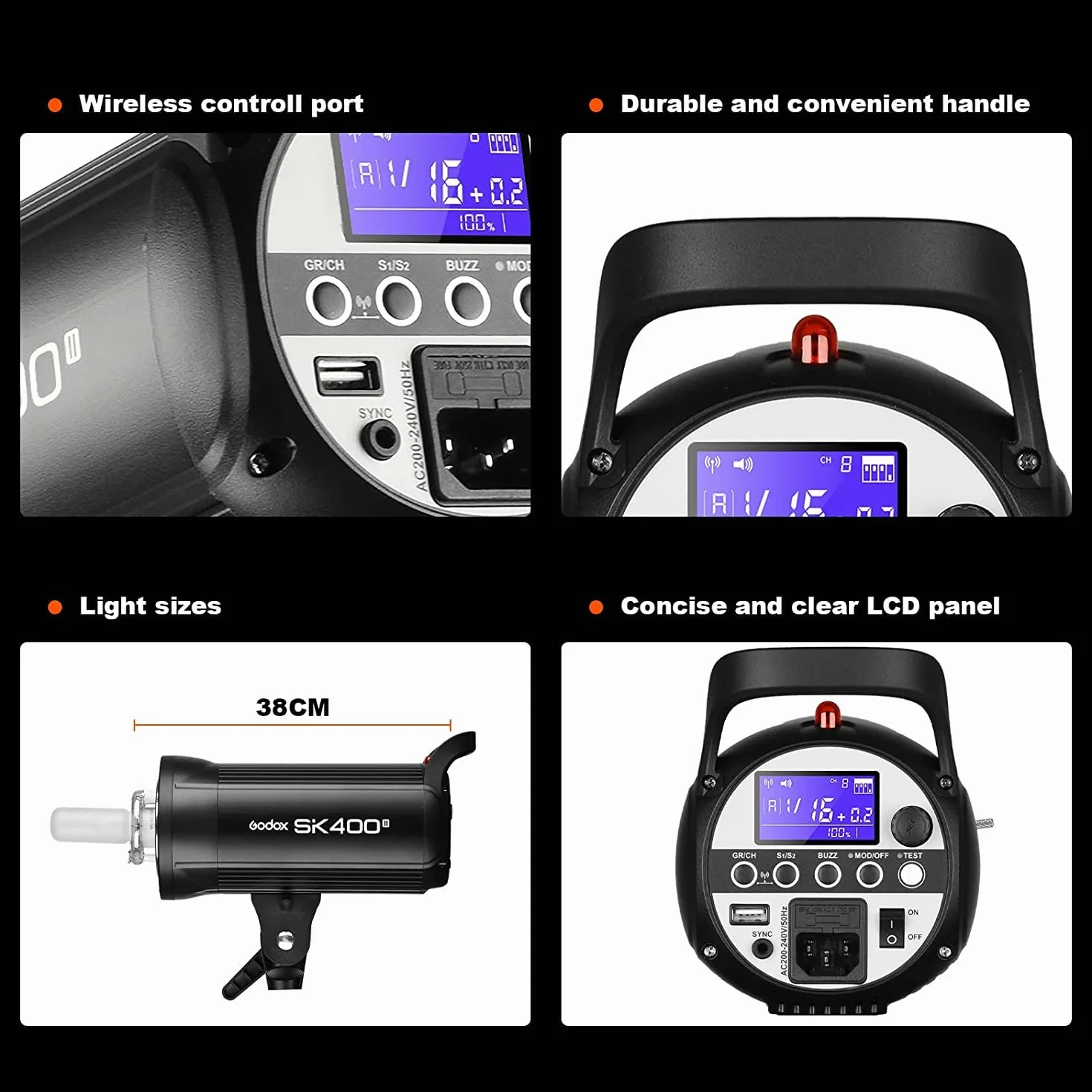 GODOX Flash Studio SK400II