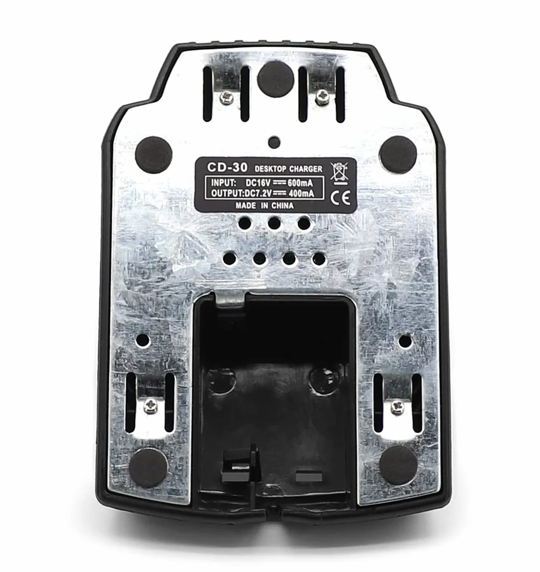 Base Stazione di Caricabatterie da Scrivania per Yaesu Vertex Standard Horizon Radio FT-60 HX270S VX-170 VXA-200 Aviator Talkie Walkie Batteria FNB-V57 FNB-64 FNB-83 FNB-V94 Adattatore UE